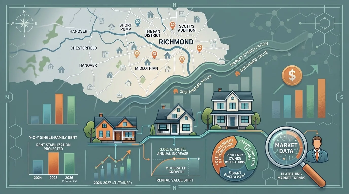 Navigating the Richmond, VA Single-Family Rental Market: What the Shift in Rent Values Means for Property Owners