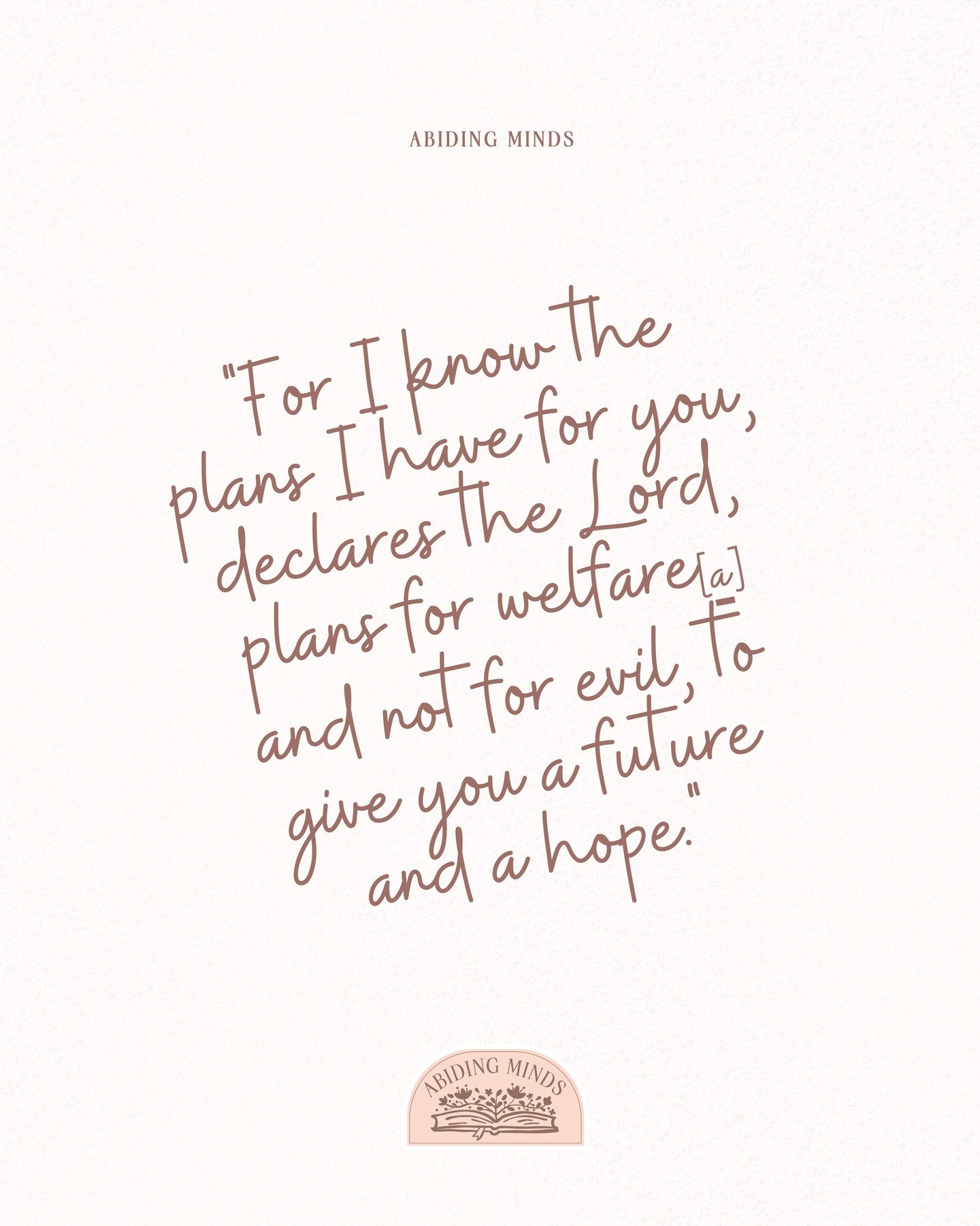 God has a beautiful and specific purpose for every single child 🌟👧👦. His plans are always good&mdash;never to harm them 💛&mdash;but to give them a future filled with hope 🌱✨. He has made a way for them to flourish, grow, and walk confidently int