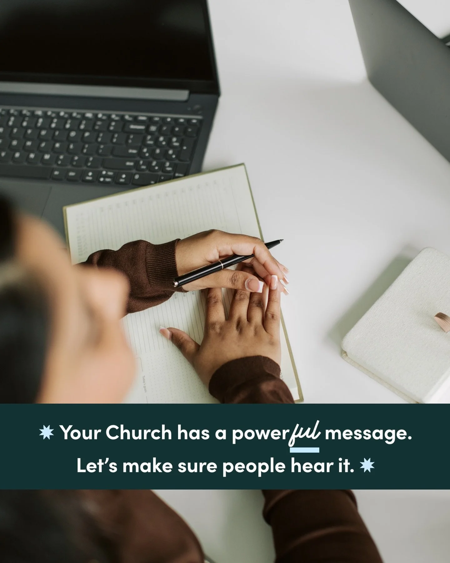 Your church has a powerful message, let&rsquo;s make sure people hear it. 

At Churchful Media, we help you share your message with clarity, creativity, and strategy that actually works. Because when your story is told well, people don&rsquo;t just h