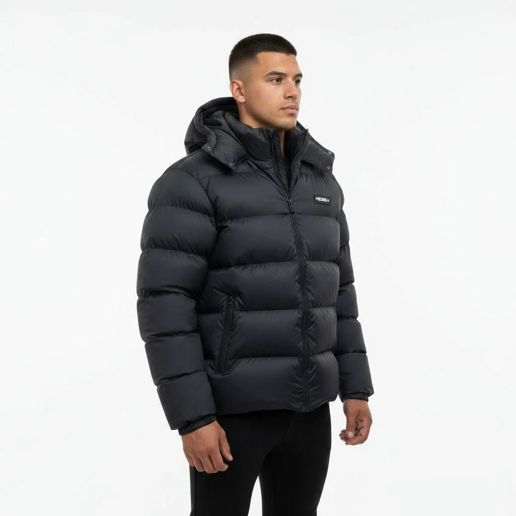 gemini-2.5-flash-image_same_male_model_same_matte_black_puffer_jacket_smooth_matte_nylon_fabric_jacket_-0.jpg