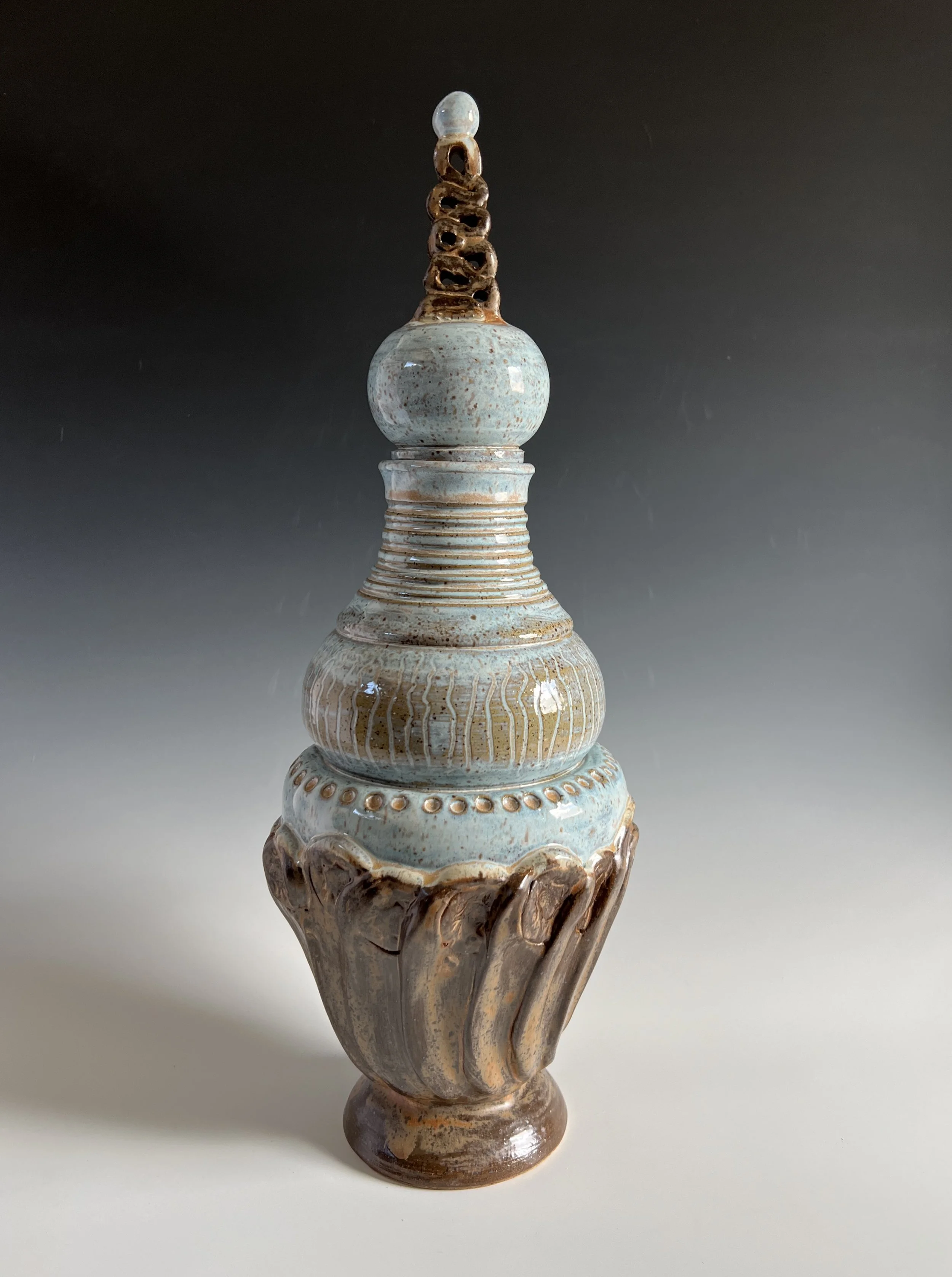 Sculptural Bottle Vase