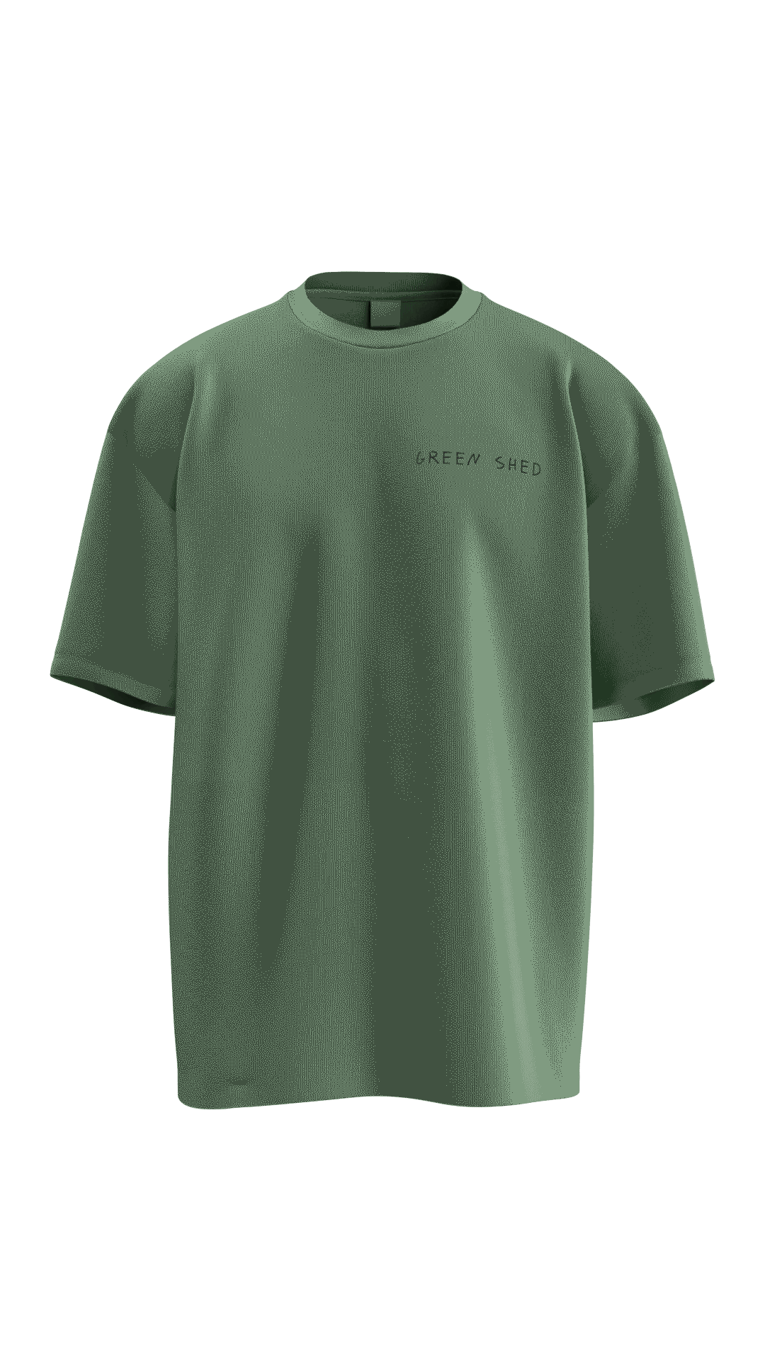 Green Shed Shop T-Shirt | Sage Busy Day