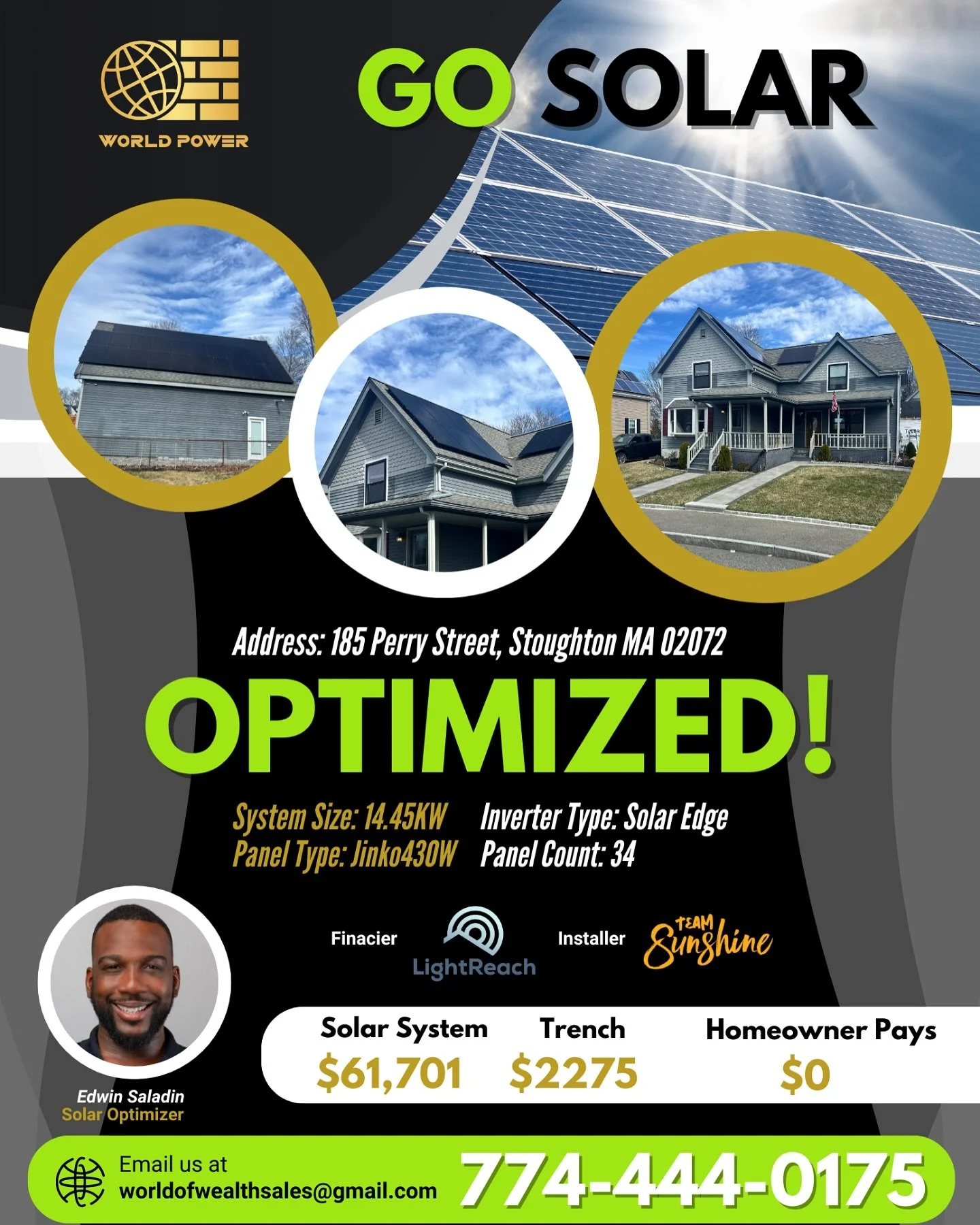 Stoughton, MA
#WorldPowerLLP #HomeOptimization #HomeImprovement