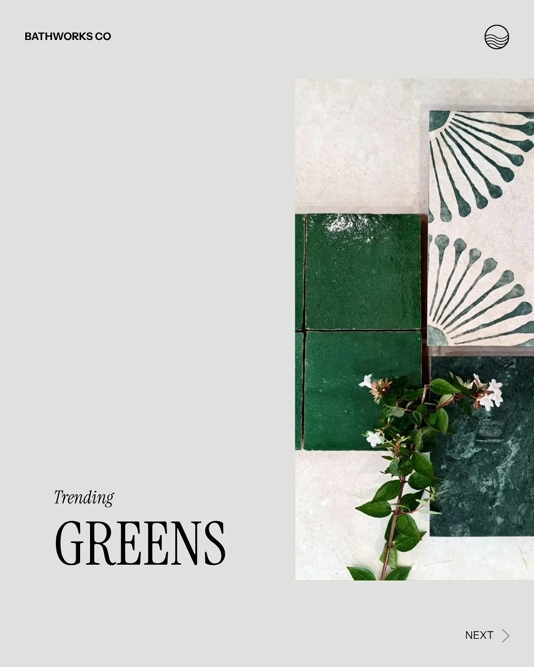 💚 There&rsquo;s just something about green.

We&rsquo;ve noticed more and more of our clients leaning toward green in their bathroom designs and we&rsquo;re all for it. From soft, spa-like sage to rich, moody emerald, it brings warmth, calm, and a n
