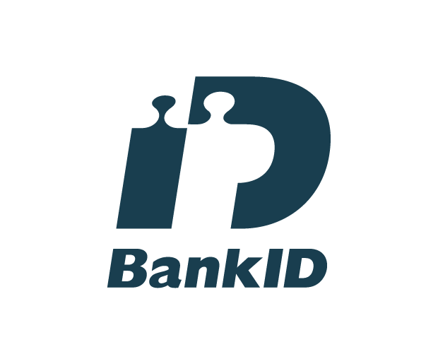 BankID logotyp - säker digital identifiering för patientportal