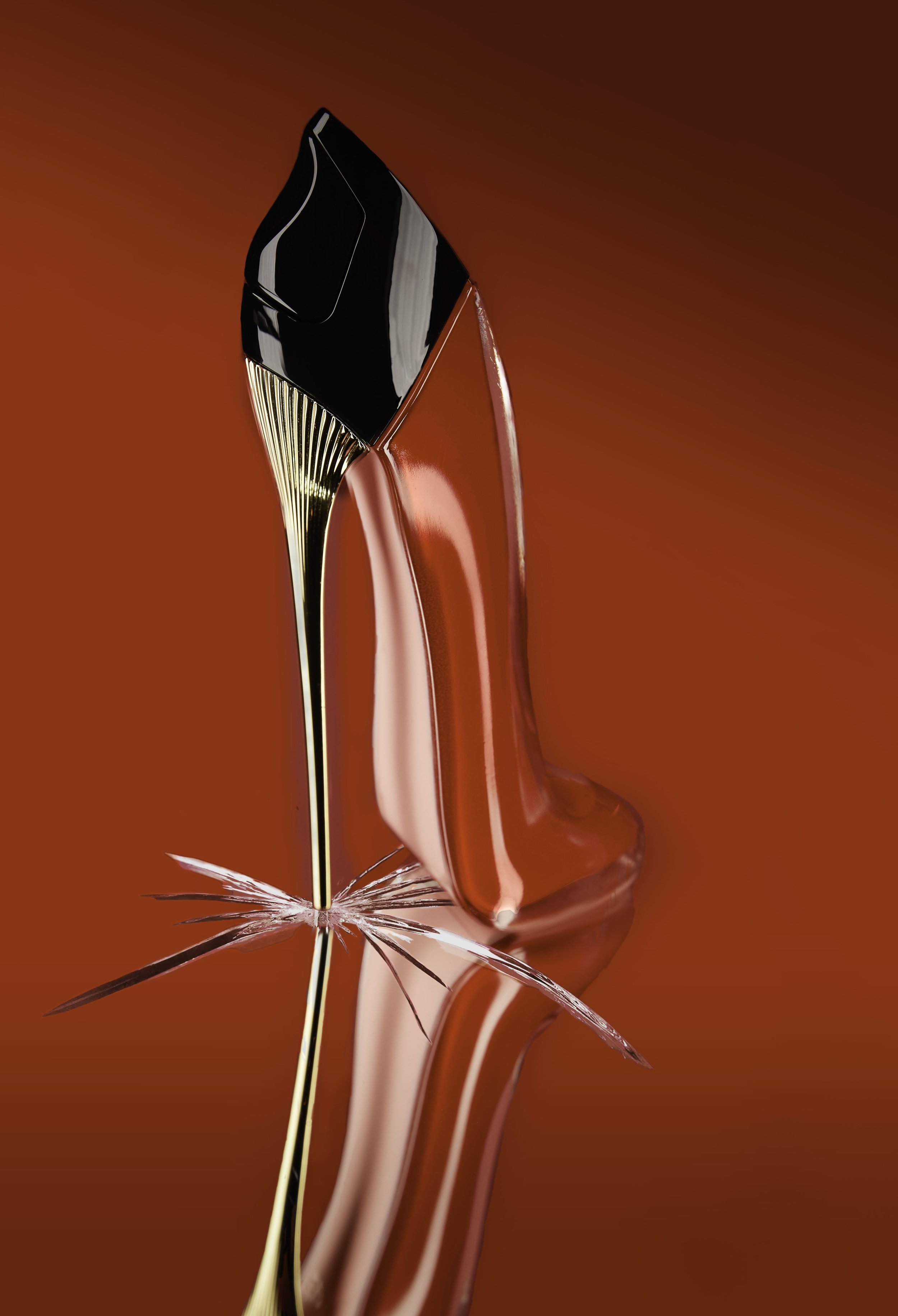 **Recreation of Carolina Herrera 'Good Girl' perfume ad