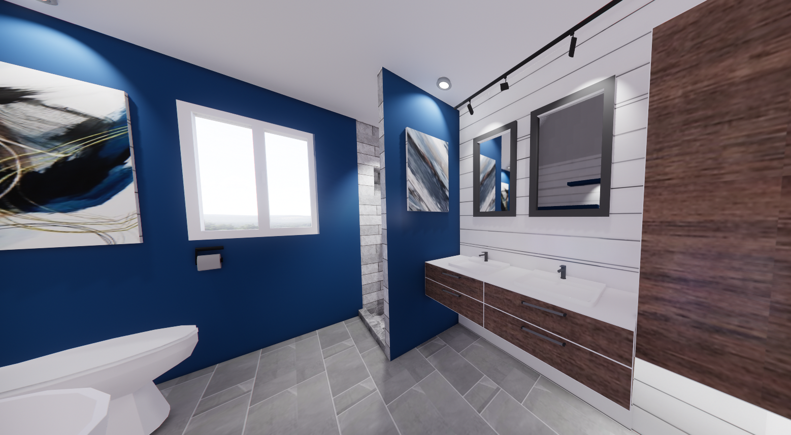 Salle de Bain bord de Mer