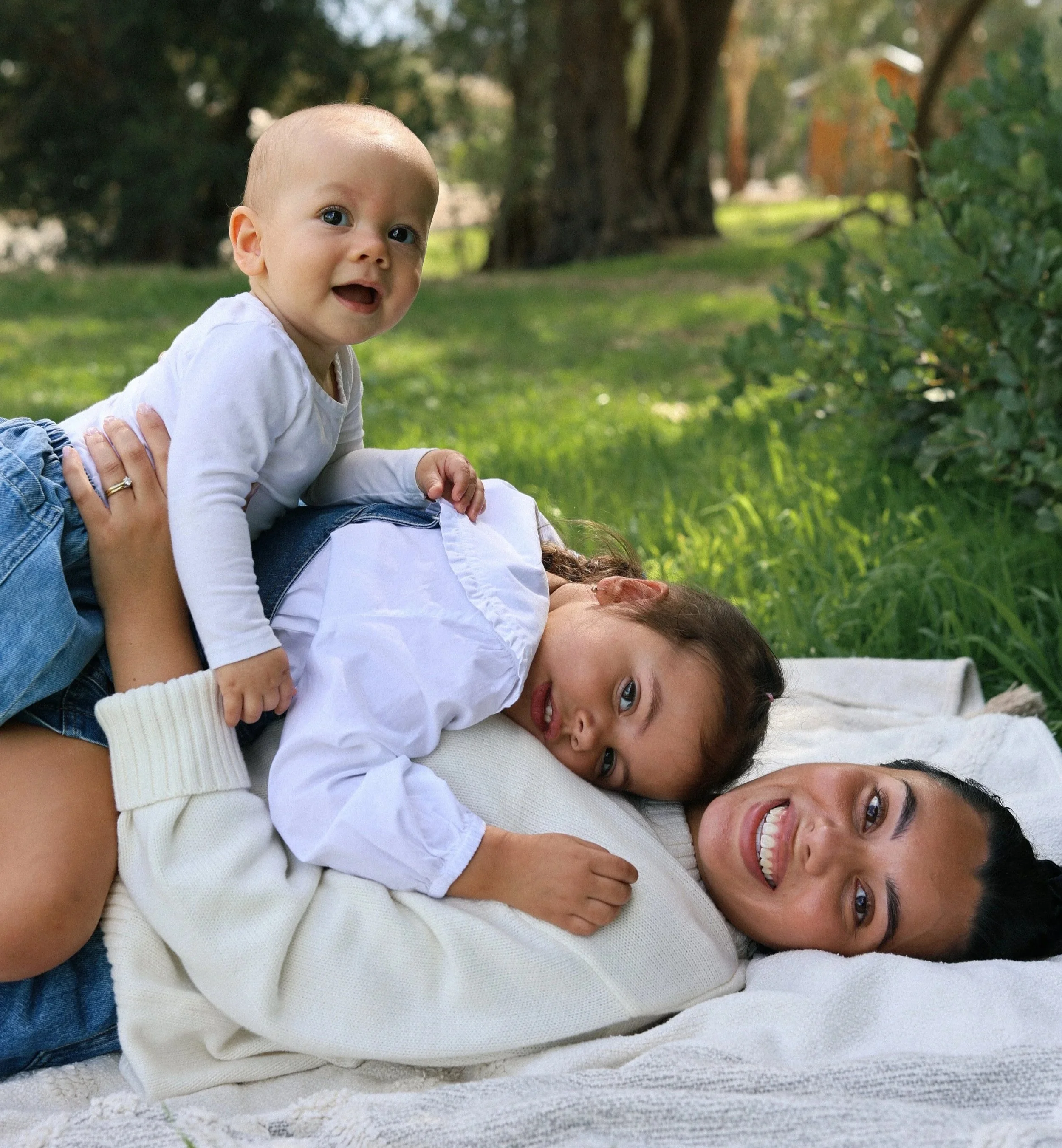 Gabrielle, Audrey & Arthur at Glenthorne