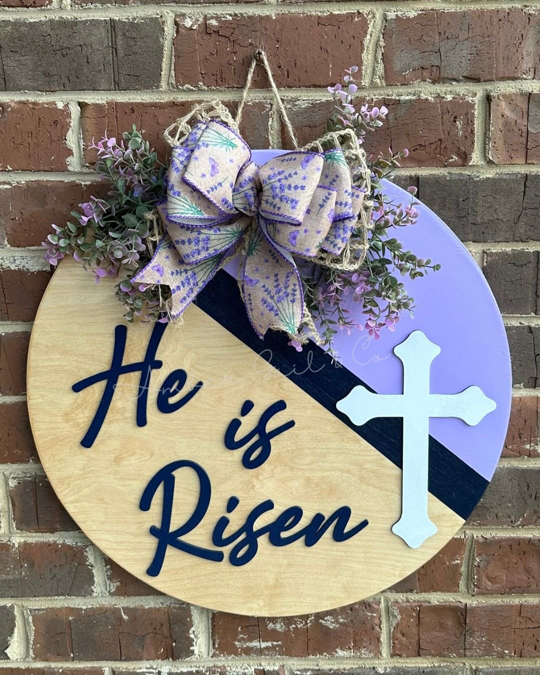 He Has Risen Door Hanger RTS