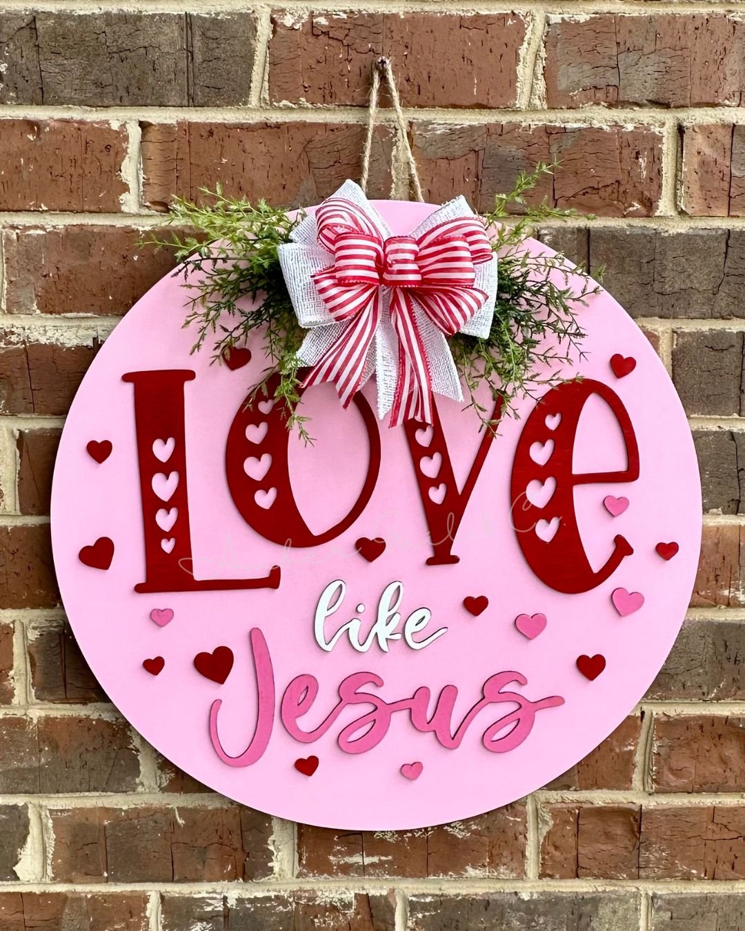 Love Like Jesus Door Hanger RTS