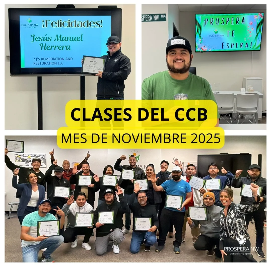 Est&aacute;s fueron las pen&uacute;ltimas Clases del CCB del 2025 🥳🎉 

Cada vez son m&aacute;s estudiantes que consiguen su SUE&Ntilde;O AMERICANO. 💫

&iexcl;LO LOGRAMOS! 🎉

#pnw #ccb #prosperanw #itin ss construccion emprendedor licenciadelccb c