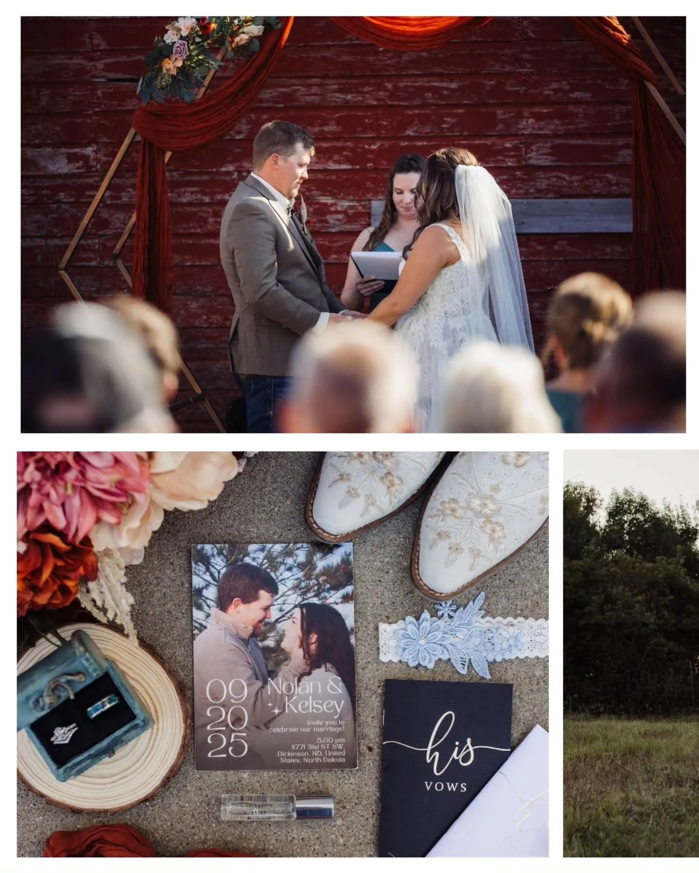 Your wedding day won&rsquo;t feel like a photoshoot.

It will feel like laughter, nerves, deep breaths, and hands squeezing tight.

I photograph weddings exactly as they unfold. Real, emotional, and intentional.

2026 dates are filling 🤍

#NorthDako