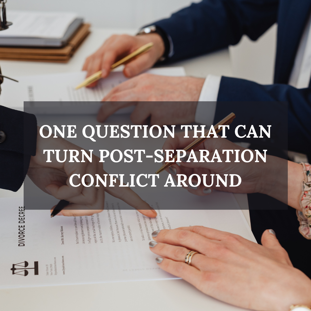One Question That Can Turn Conflict Around