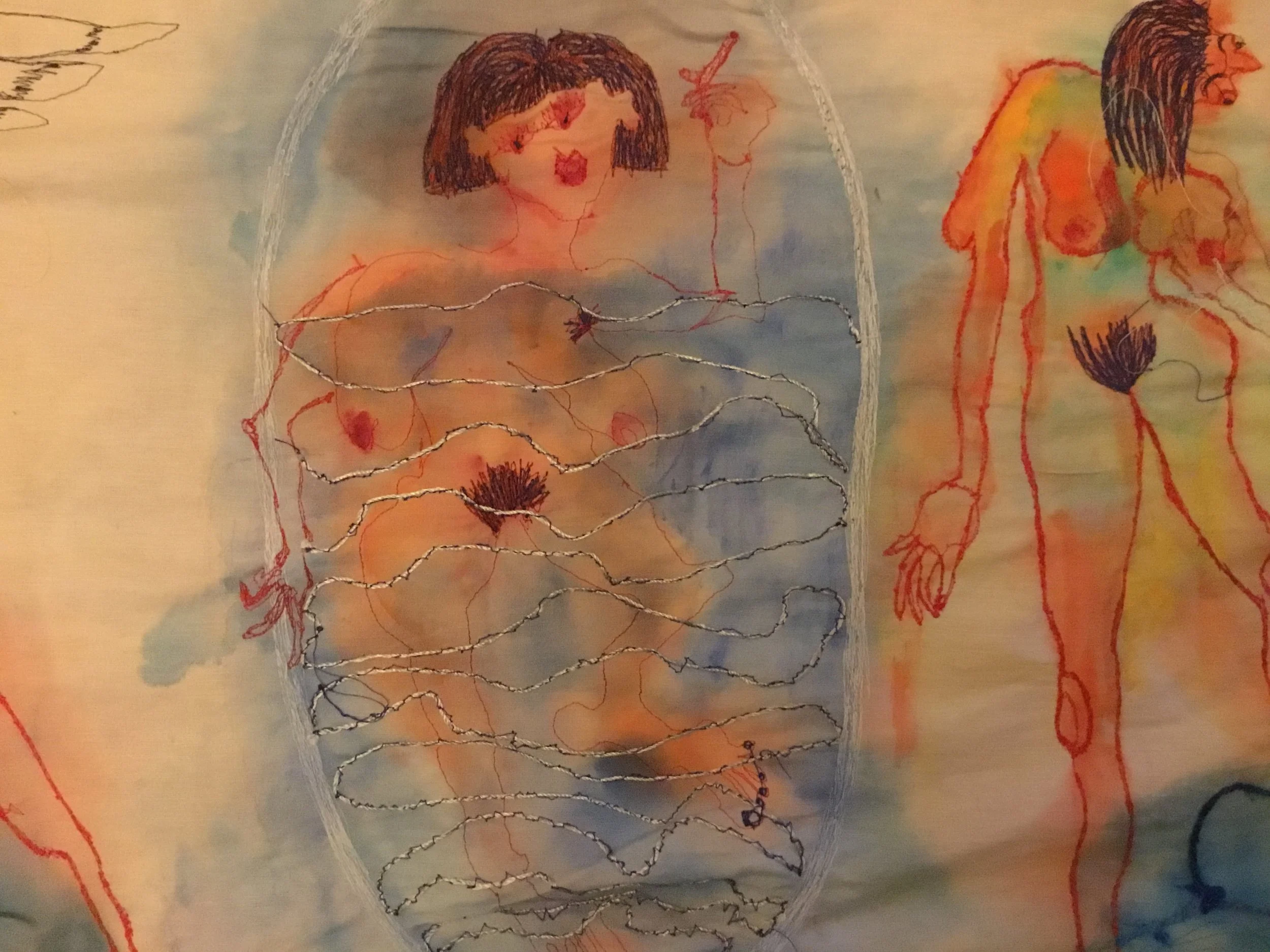 Bathing Nudes (detail).