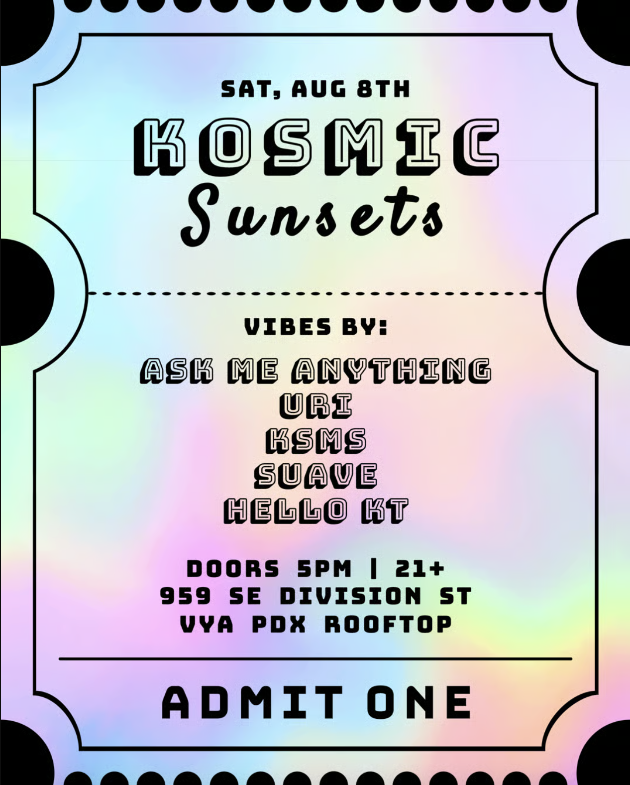 KOSMIC Sunsets