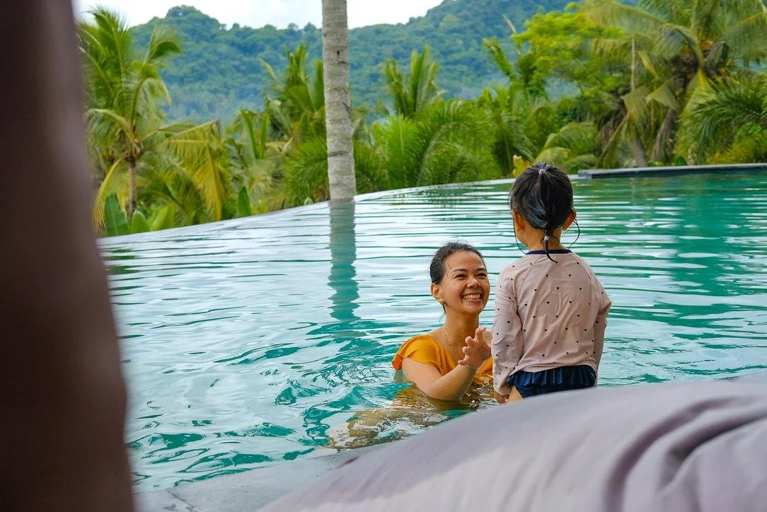 Drone and FPV family travel content at boutique hotel – authentic UGC photography and video for Instagram Reels and TikTok