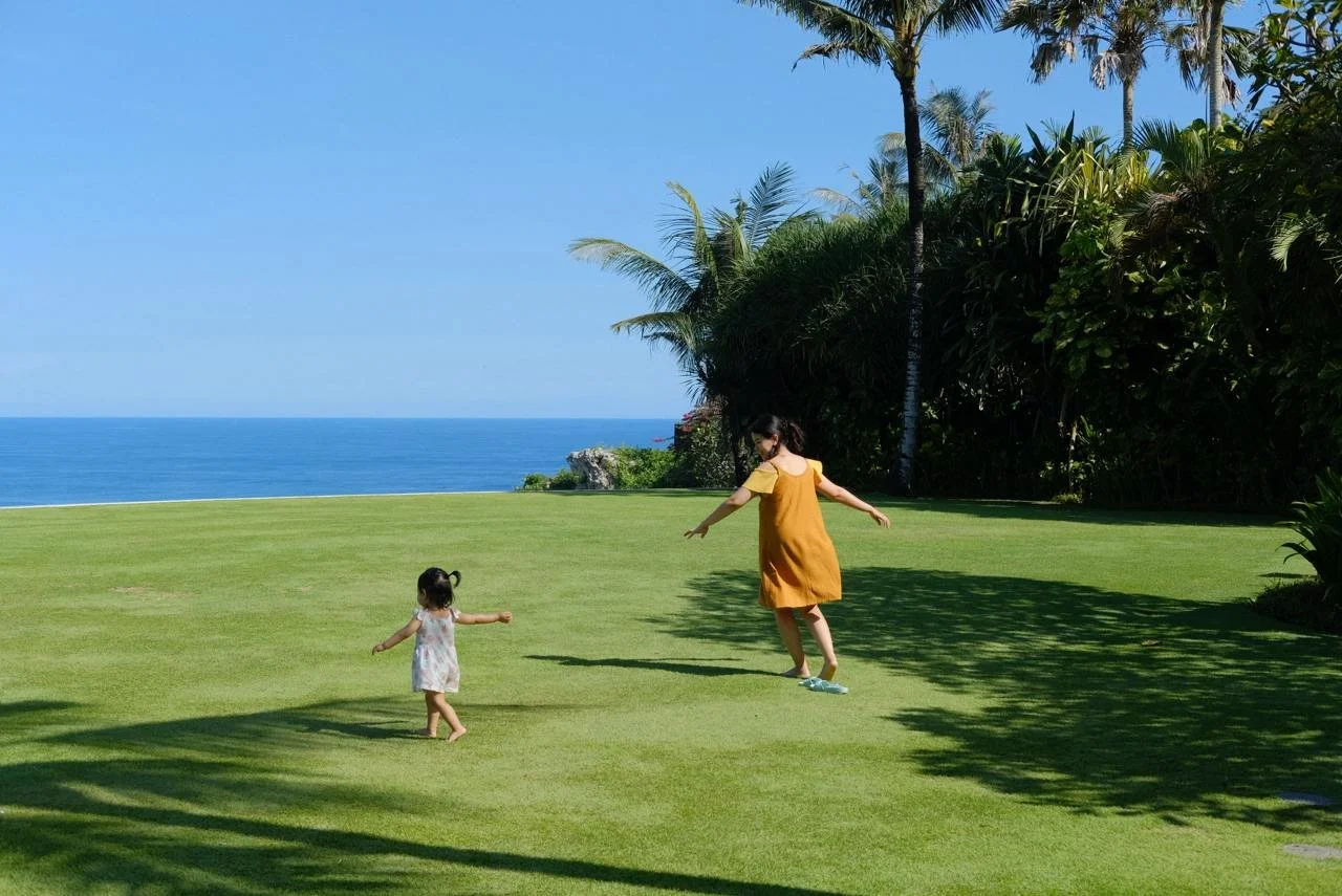 FPV drone and ground video content of family travel moments, designed for reels, TikTok, and hotel social media marketing