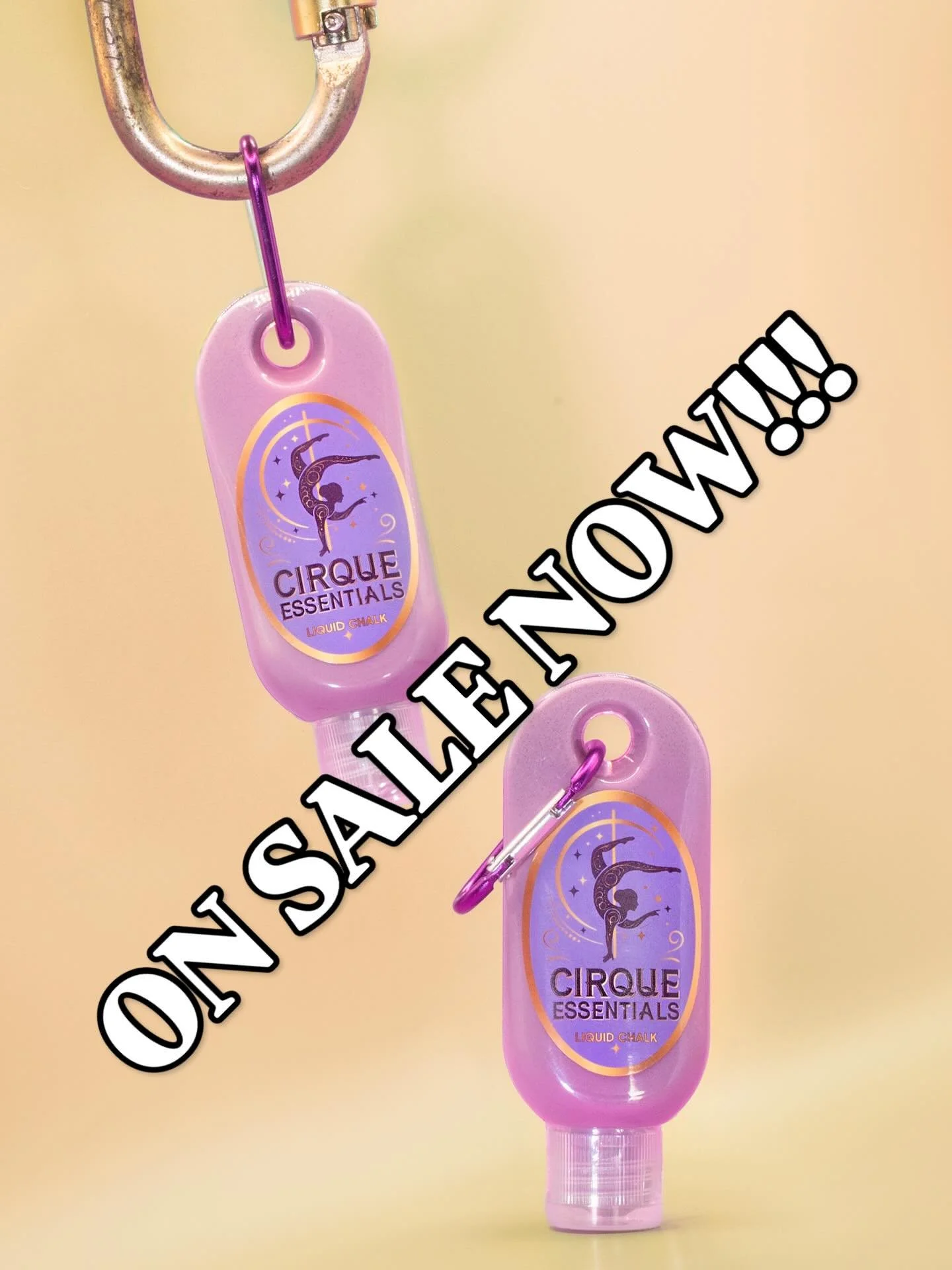 Cirque Essentials Liquid Chalk is officially ON SALE!!! 
Grab yours or a box for your studio/gym straight from links in bio!! 

**Note: For studios wanting to sample the product before purchase, please send an email to cirque.essentials@gmail.com and