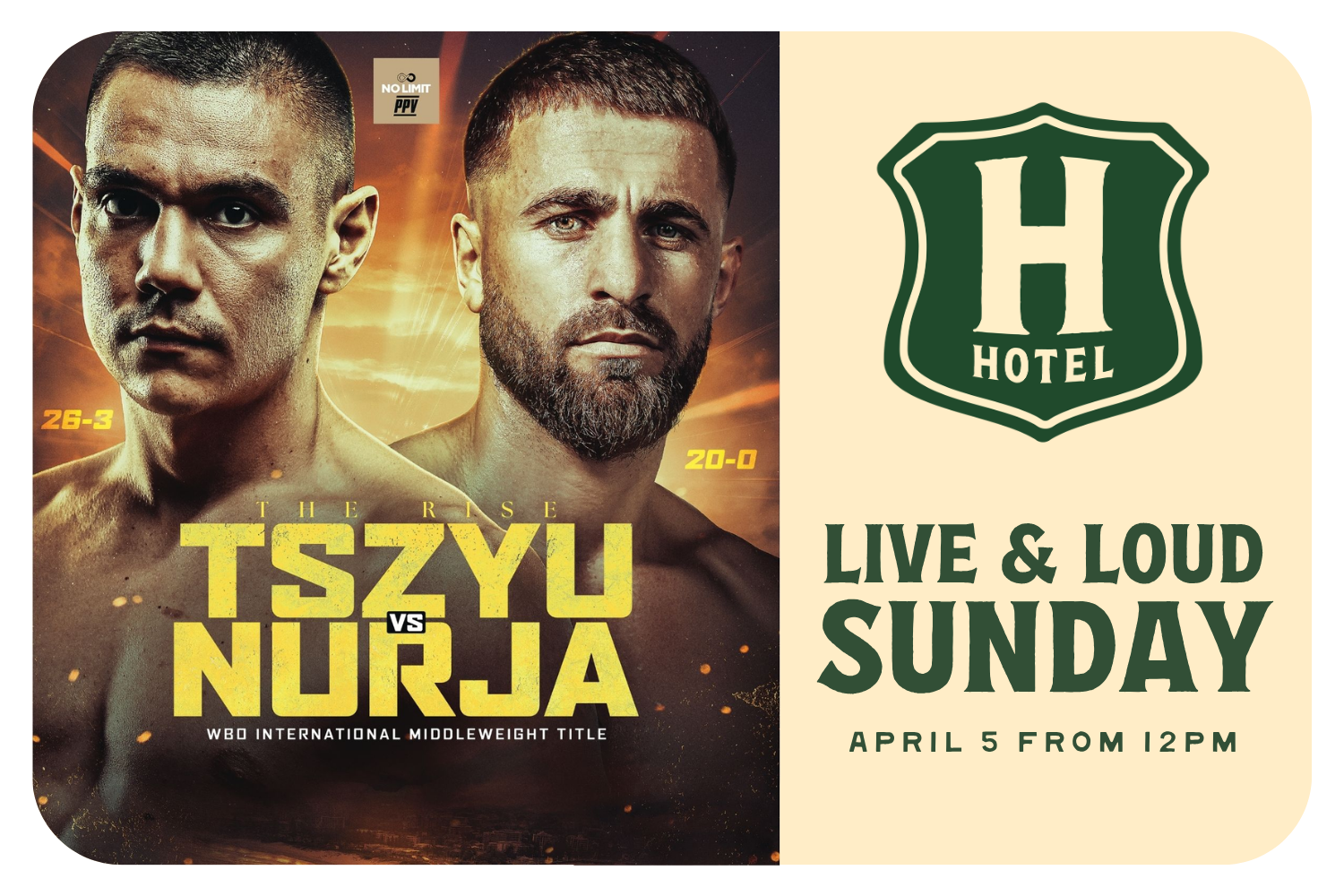 Boxing: Tszyu v Nurja