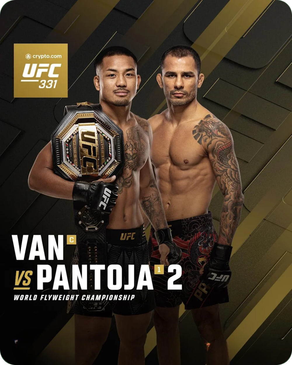 UFC 331: van v pantoja