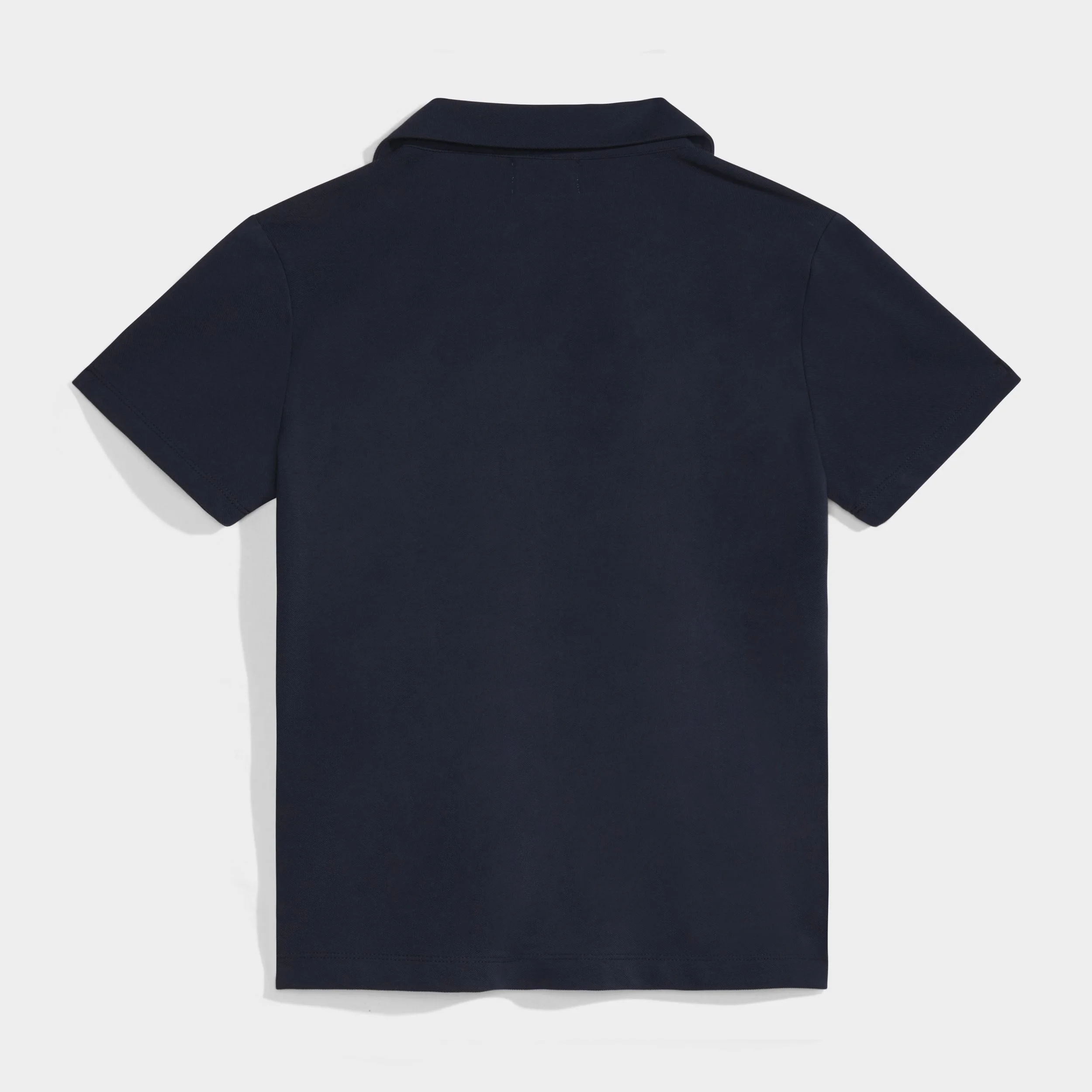 Marlborough Modern Short Sleeve Polo Black_back.jpg