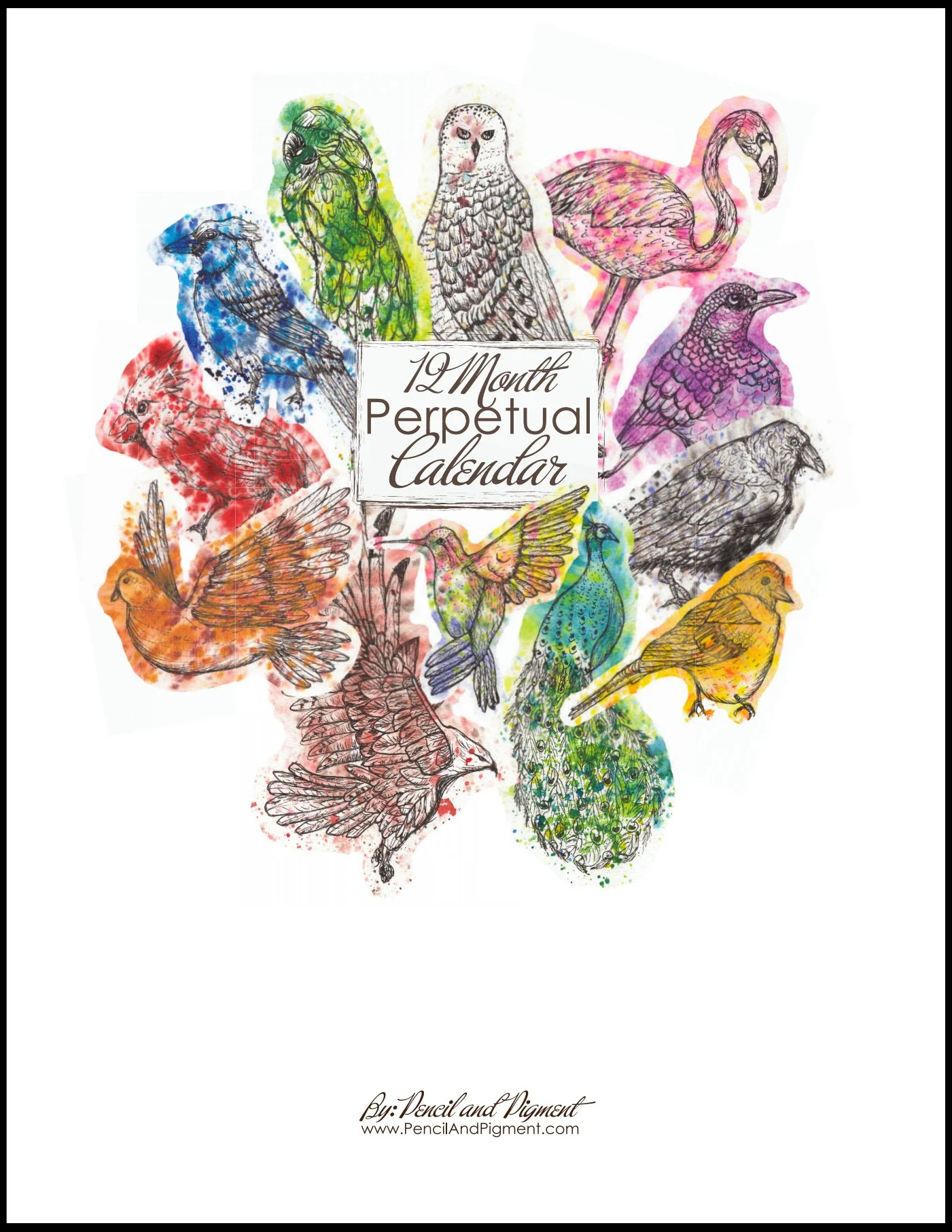 Perpetual Calendar Cover