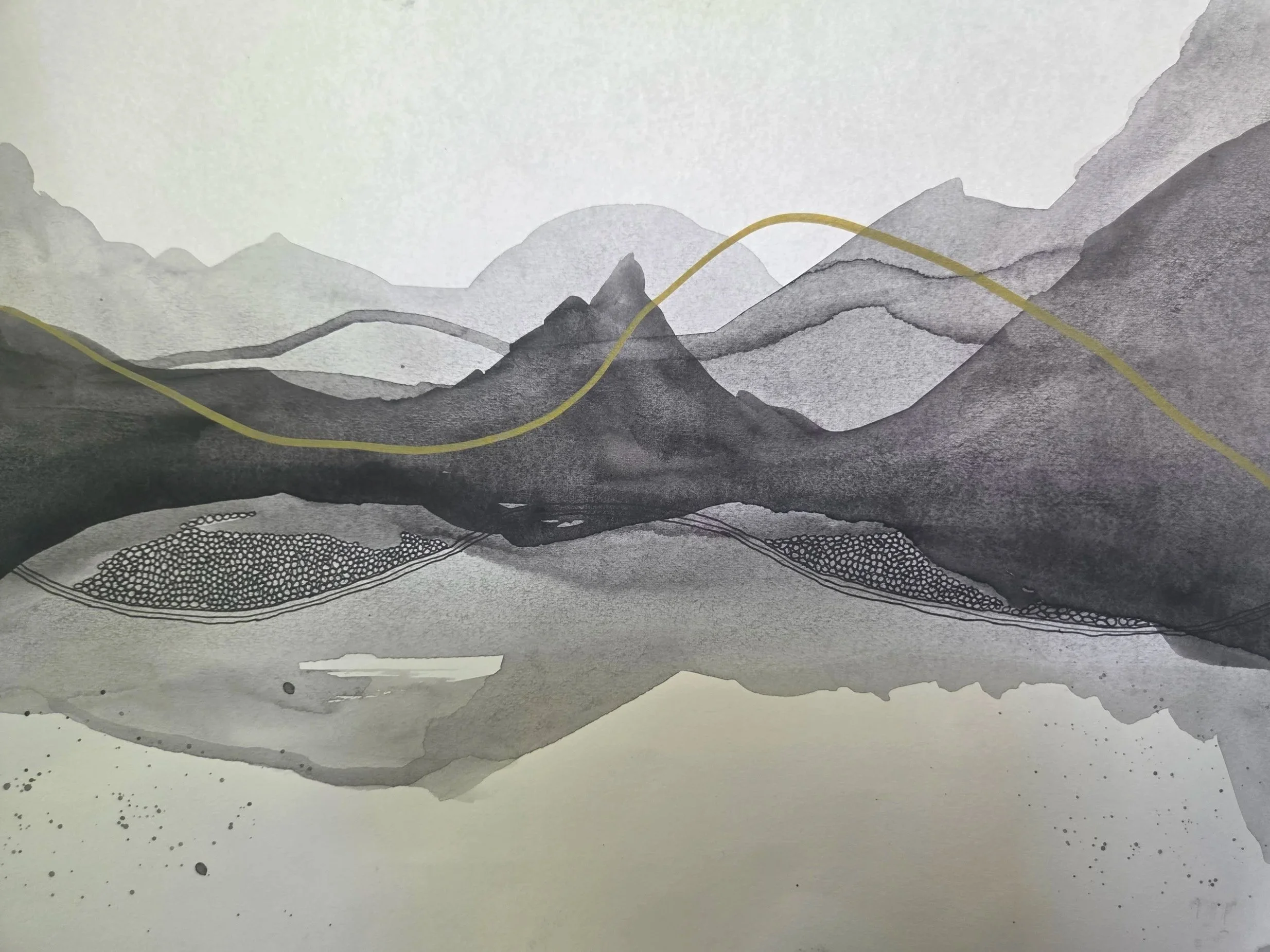 Abstract Watercolour Workshop with Ange Strong Sun 20 Sept 11am-1pm
