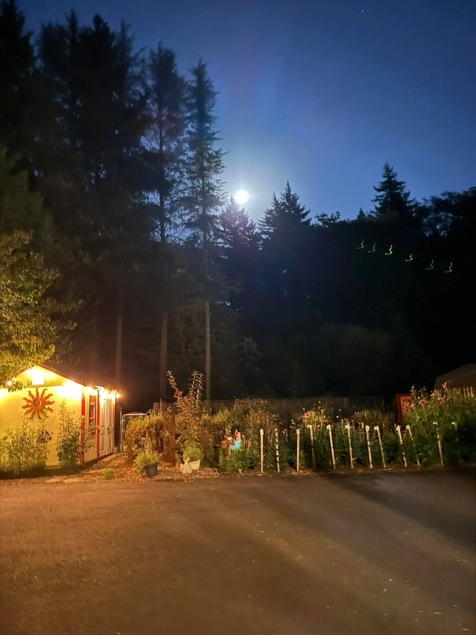 Another inspiring moon tonight.