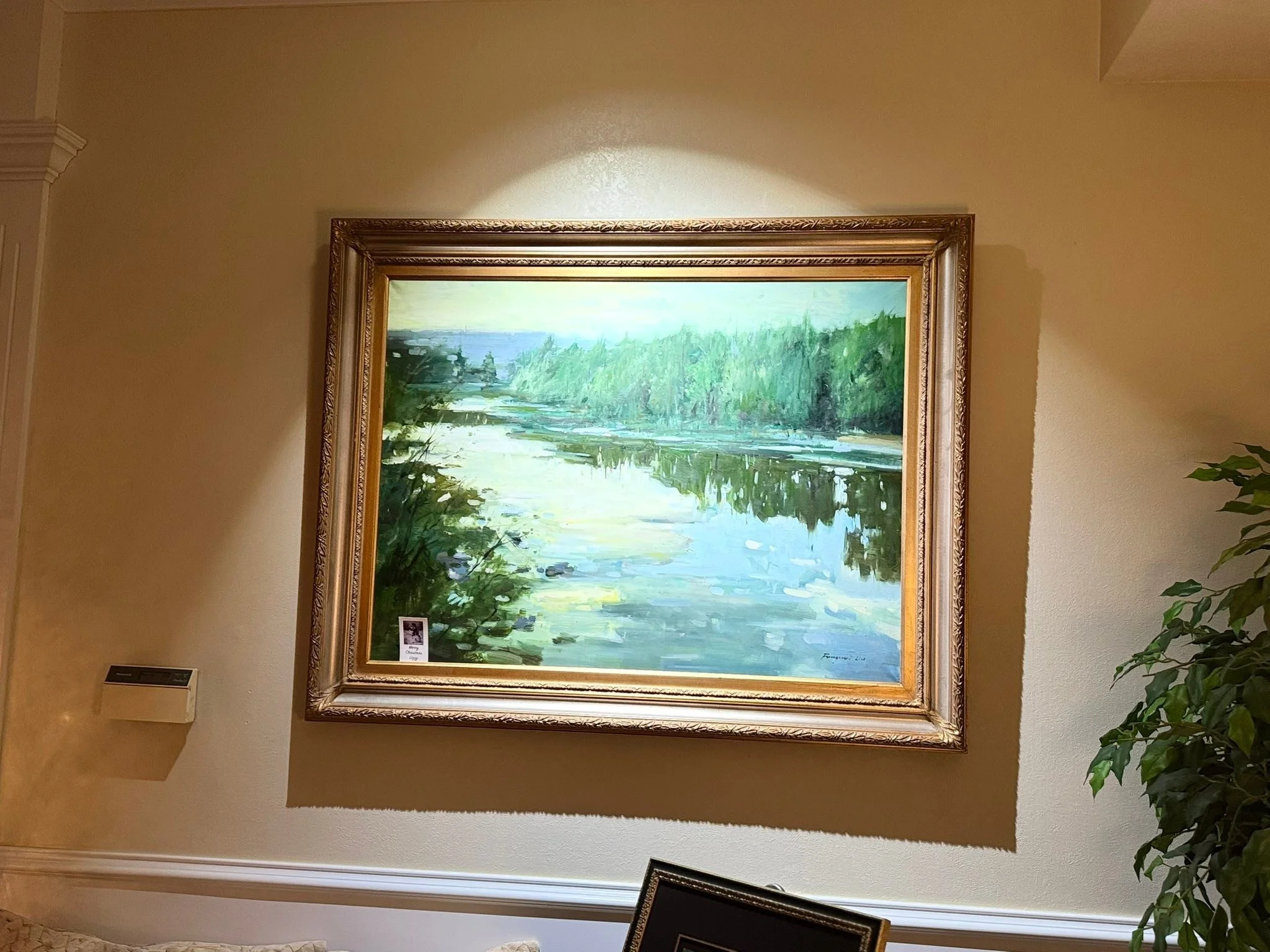 At RedDoor Gallery, I feel fortunate to represent 13 immensely talented and well known artists. Of those, Fongwei Liu is a nationally recognized, award winning portrait artist. His work is also featured in galleries in Carmel, Glendale and Santa Barb