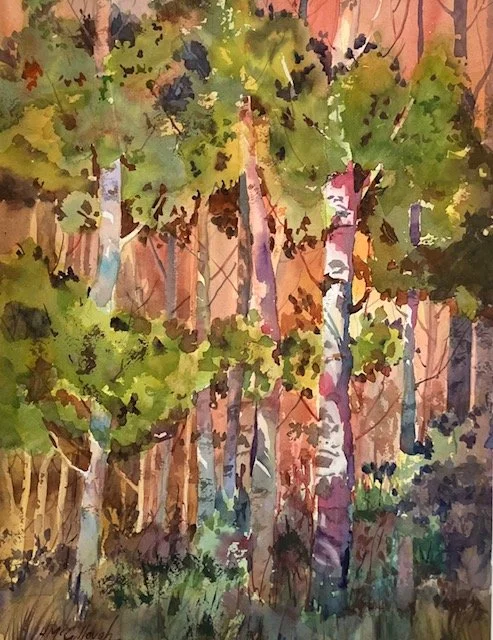 Apen and Red Rock   I  20x16  I  Heather McCullough