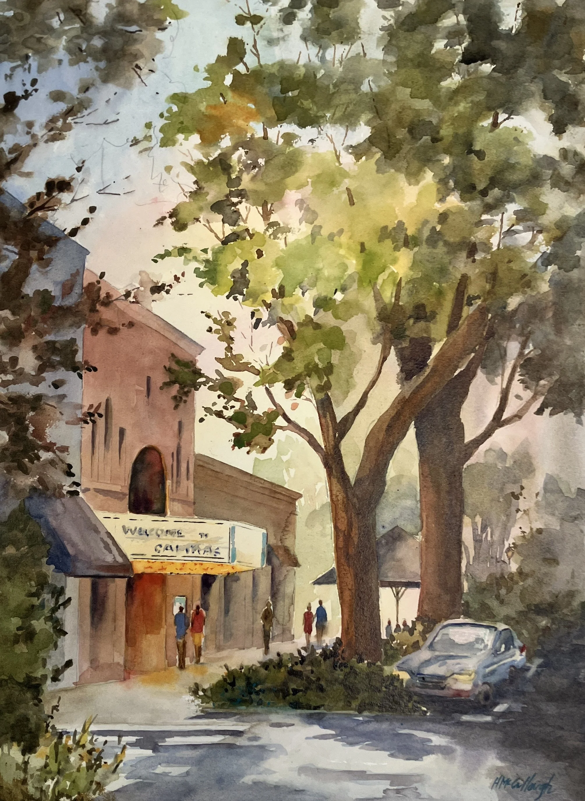 Evening at the Liberty  I  20x16  I  Heather McCullough