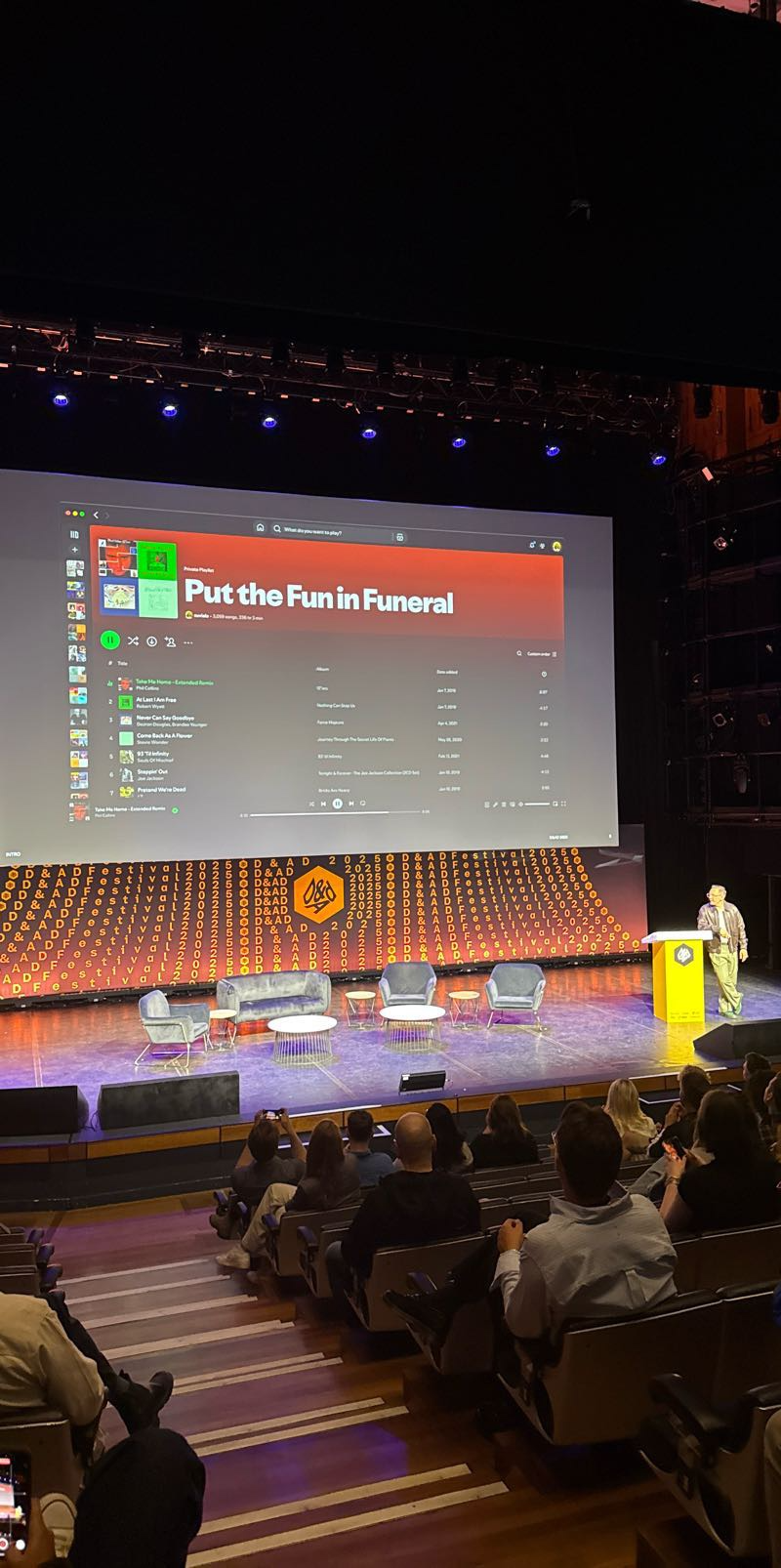 Teemu Suviala presents at D&AD 2025