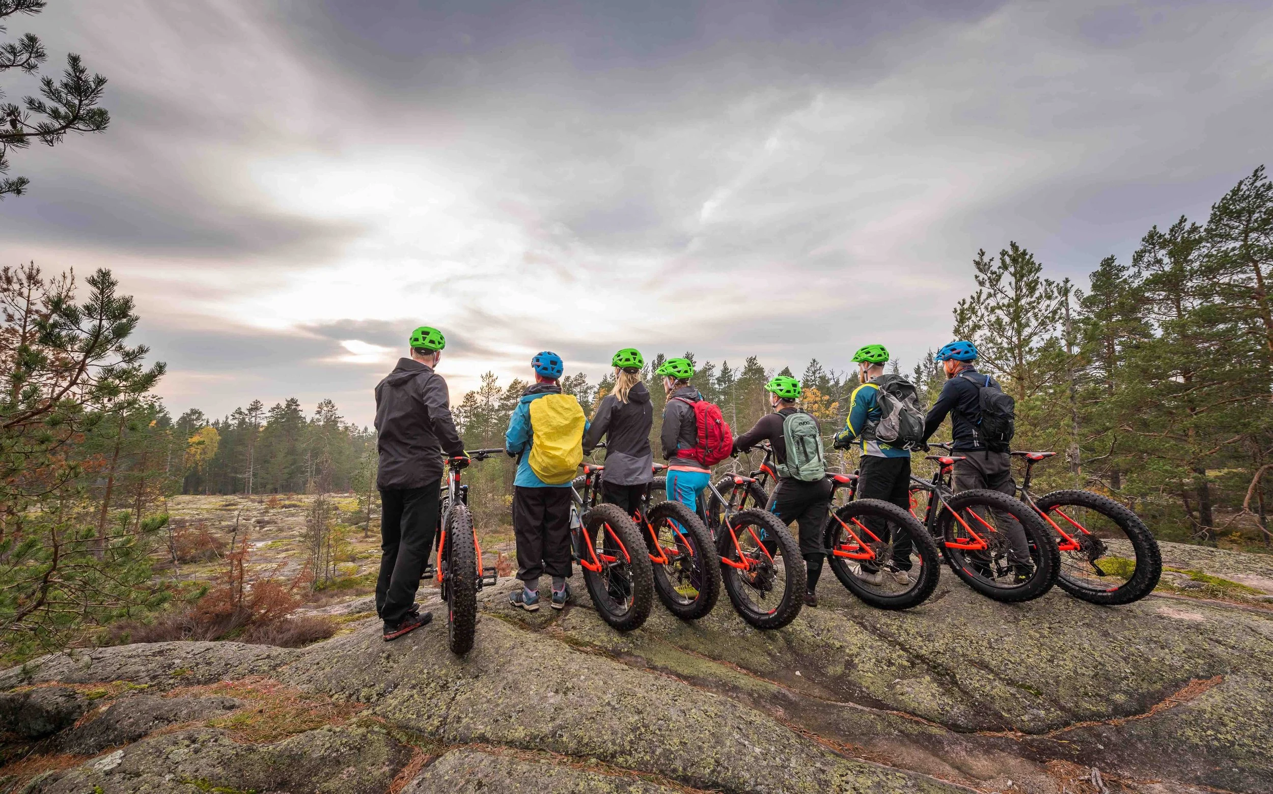 fatbike retki Nuuksiossa