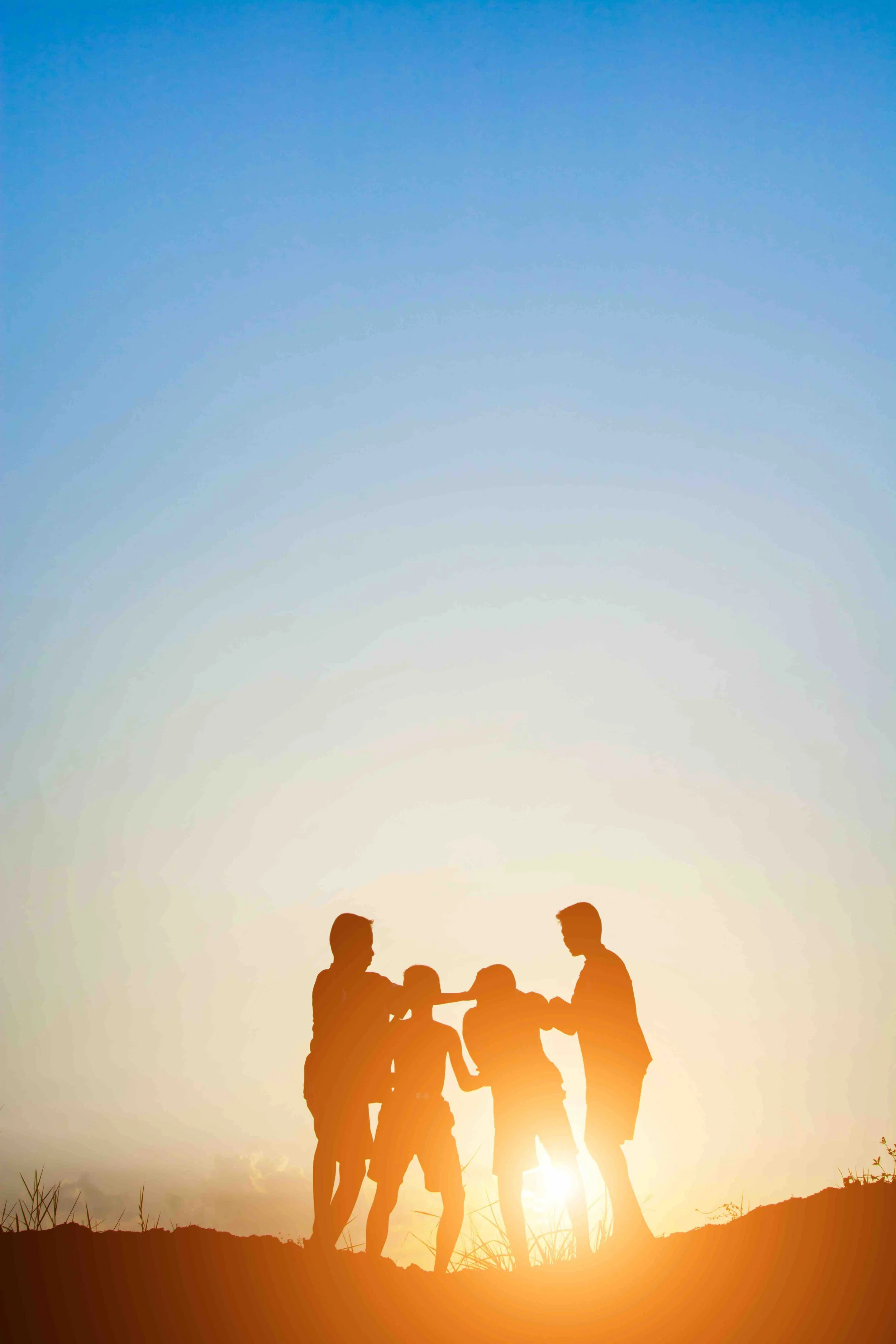 Sunnyside Mission Families Brought Together near the Sunset
