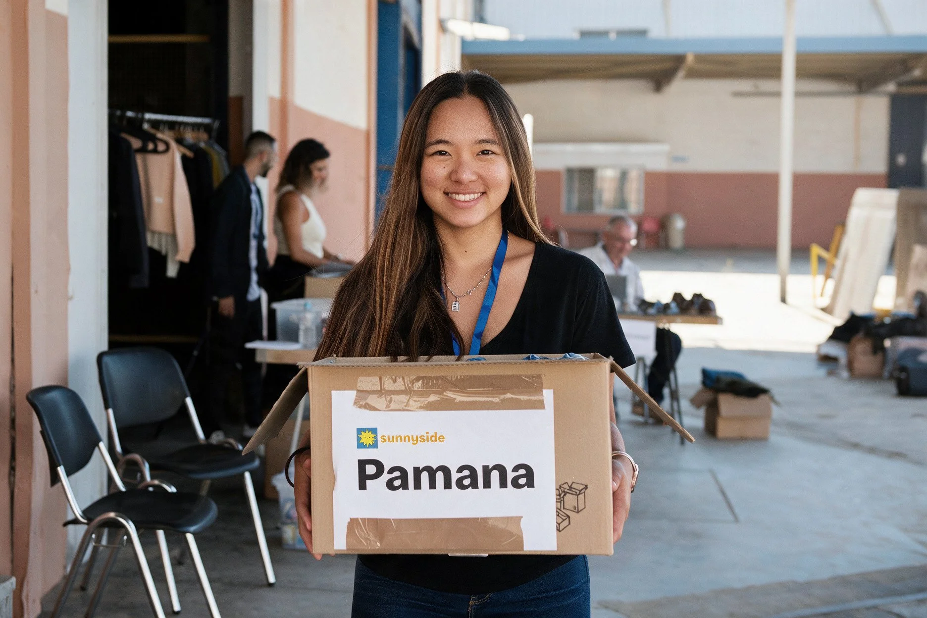 Sunnyside Teen Volunteer for Pamana with Segunda Mana Caritas Manila
