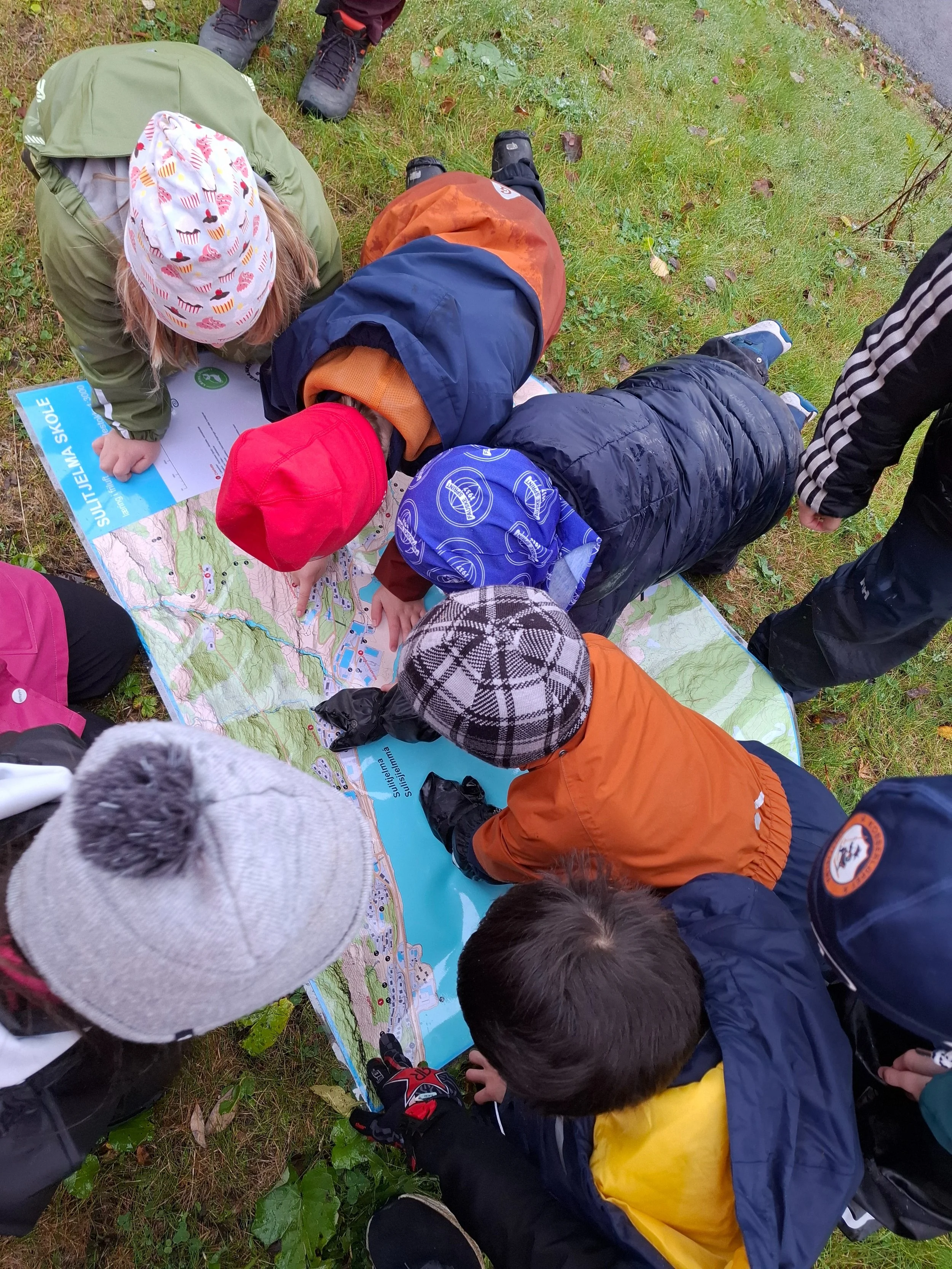 Uteklasserom i Salten