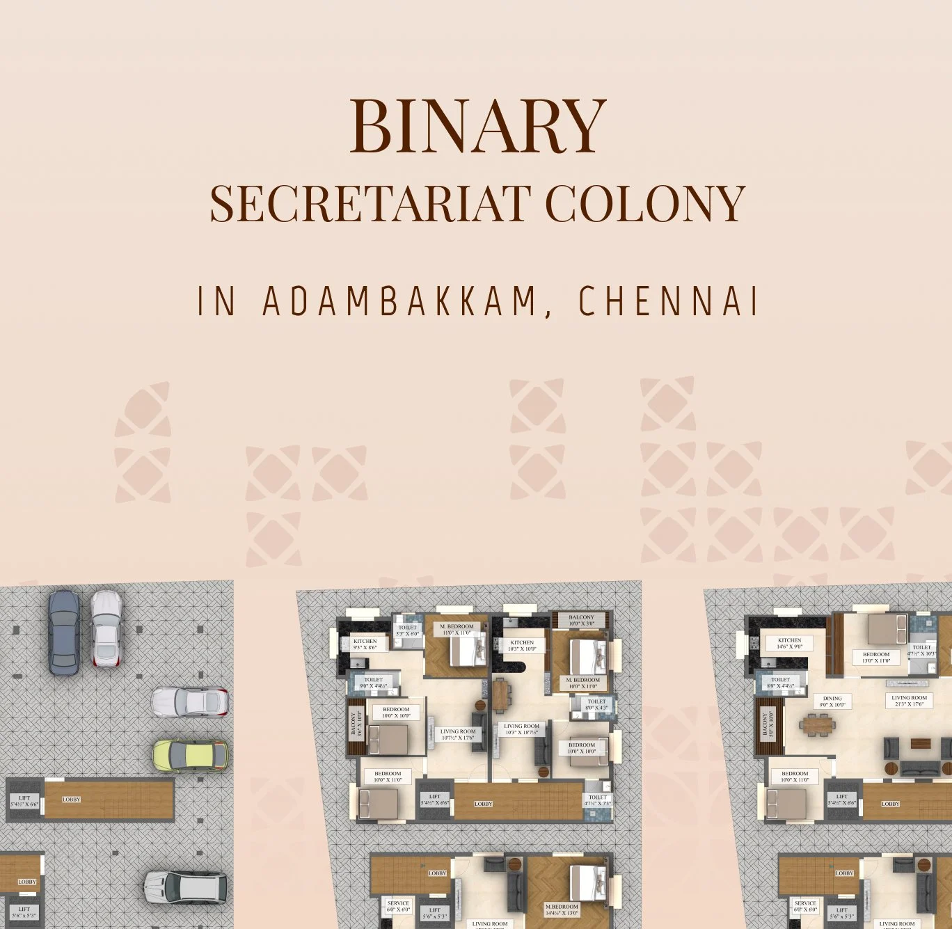 Binary Secretariat Colony Adambakkam