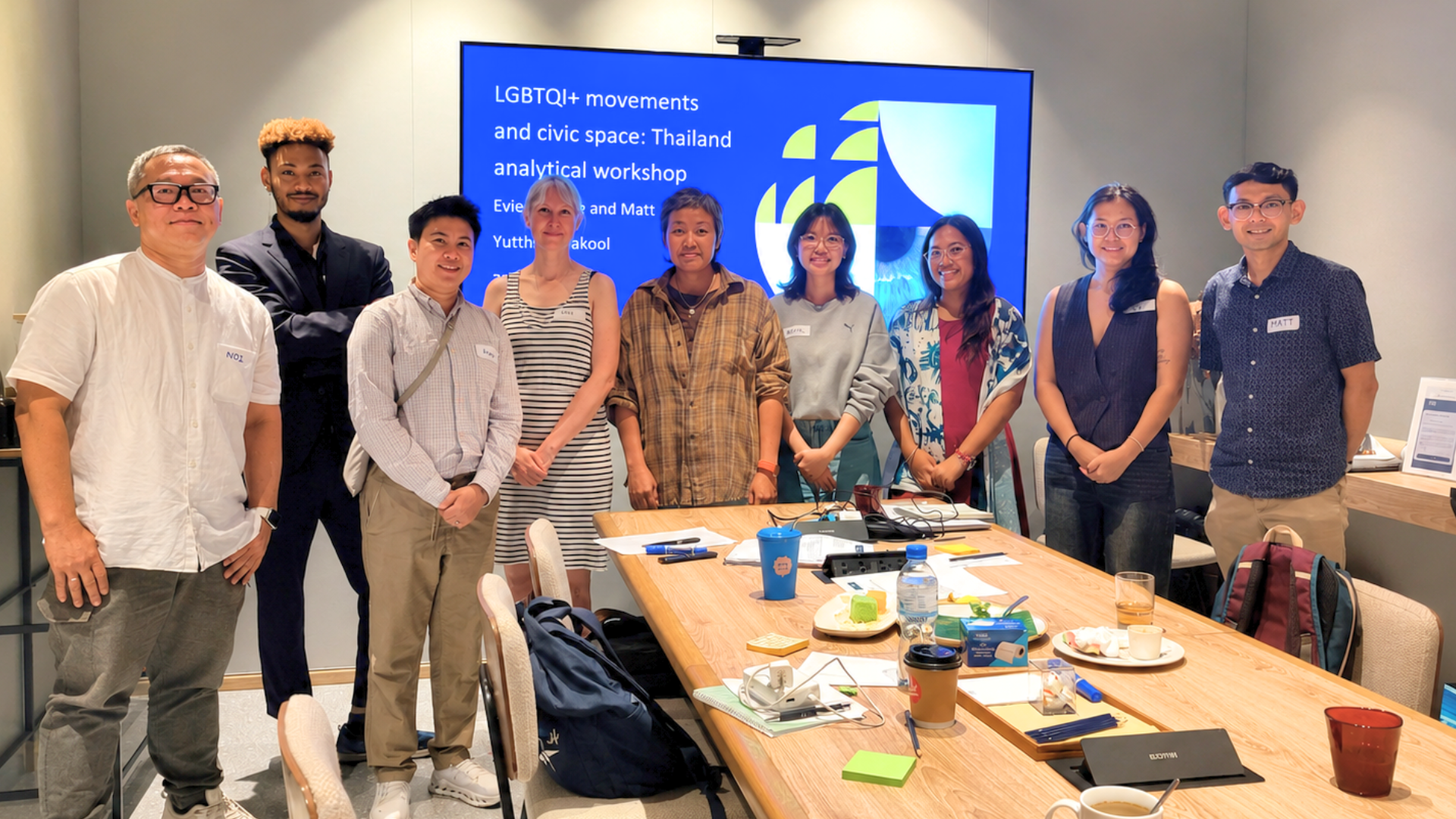 JALAN Civic Lab’s Matt Yutthaworakool Co-Facilitated a Workshop on LGBTQI+ Movements and Civic Space in Thailand