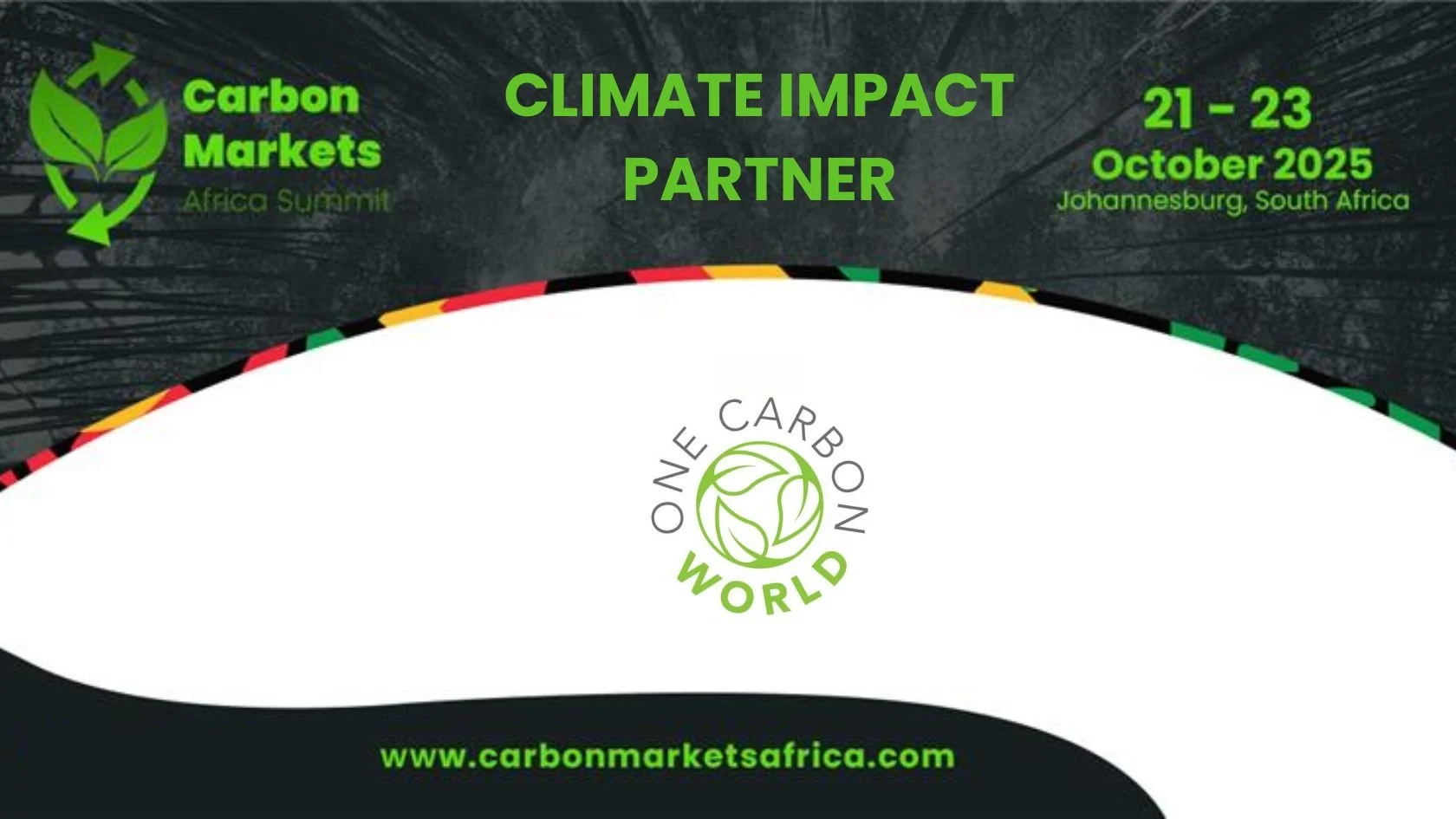   One Carbon World is the official Climate Impact Partner for CMAS2025  