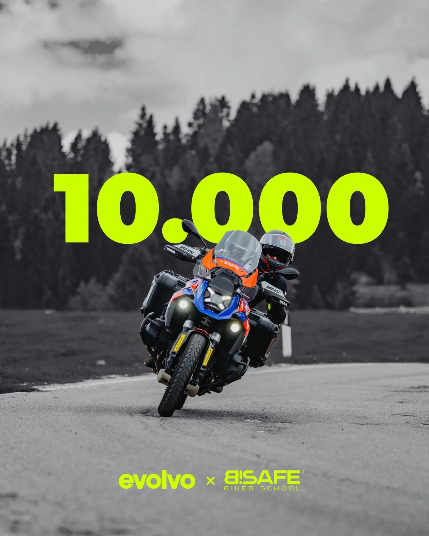 Il 1 ottobre 2024 abbiamo iniziato con B-safe Biker School: erano poco pi&ugrave; di 900 follower.
Oggi, 14 gennaio 2026, siamo a oltre 10.000.

Non &egrave; solo un numero: &egrave; costanza, direzione e contenuti fatti con metodo.
&Egrave; un tragu