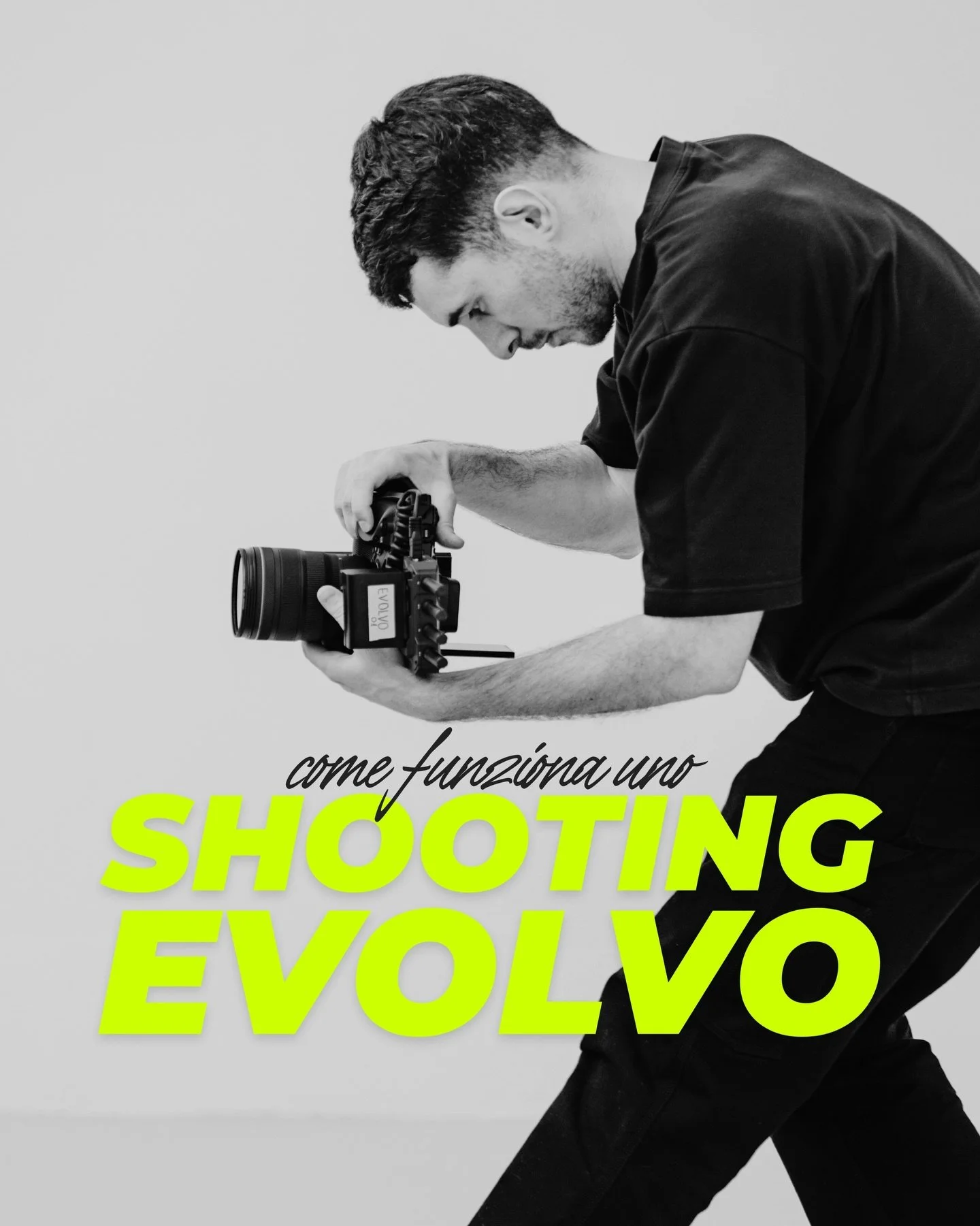 Come funziona un servizio video e foto con Evolvo?

Partiamo sempre da una strategia: analizziamo la tua realt&agrave;, gli obiettivi e i contenuti pi&ugrave; adatti.
Definiamo in anticipo format, testi e struttura, cos&igrave; arriviamo sul set con 
