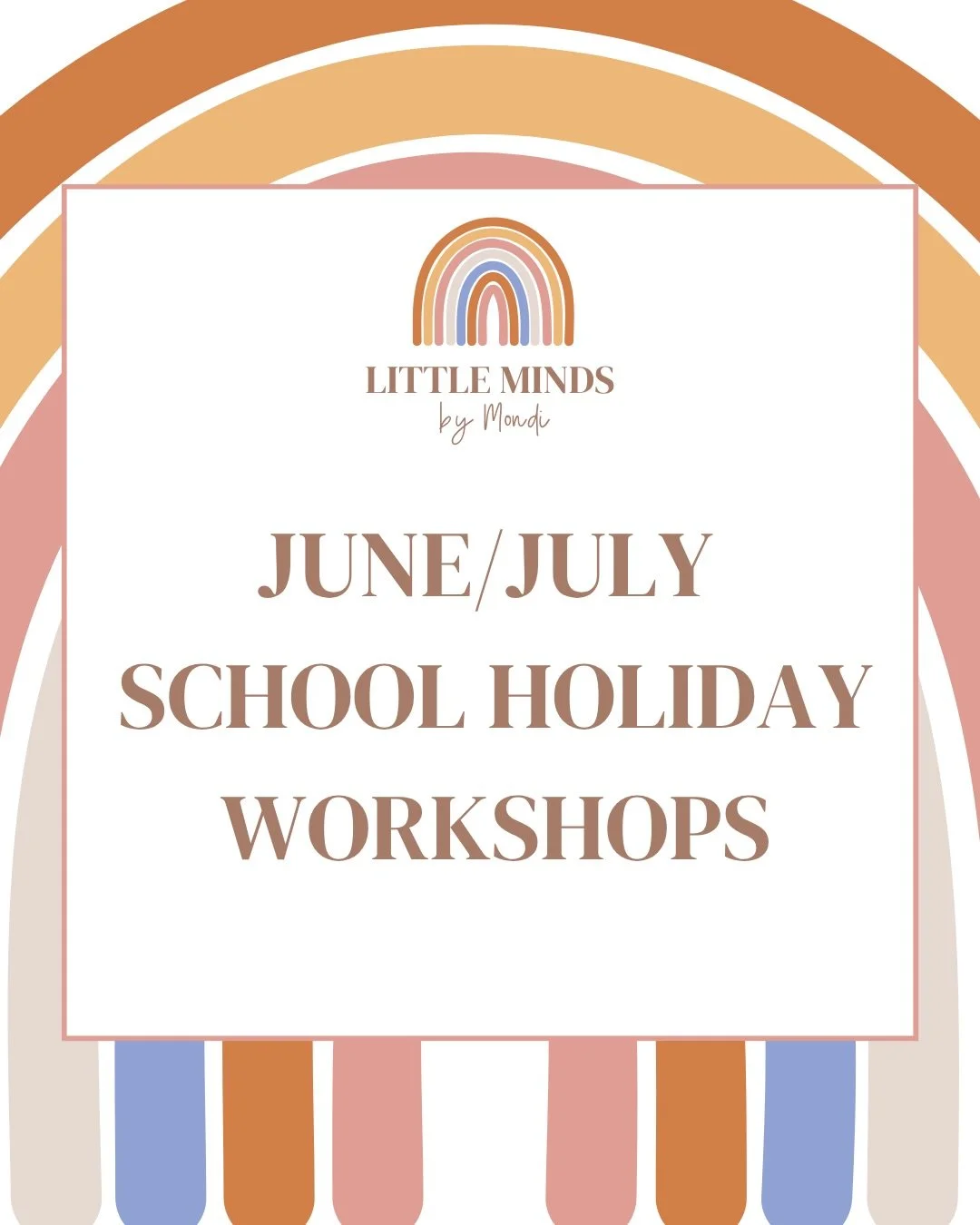 JUNE/JULY SCHOOL HOLIDAY WORKSHOPS ARE HERE!

Get ready for three weeks of fun, creativity, learning and adventure!

Designed for children aged 3&ndash;12 years, our holiday workshops run daily from 9:00am&ndash;3:00pm and are packed with exciting ex