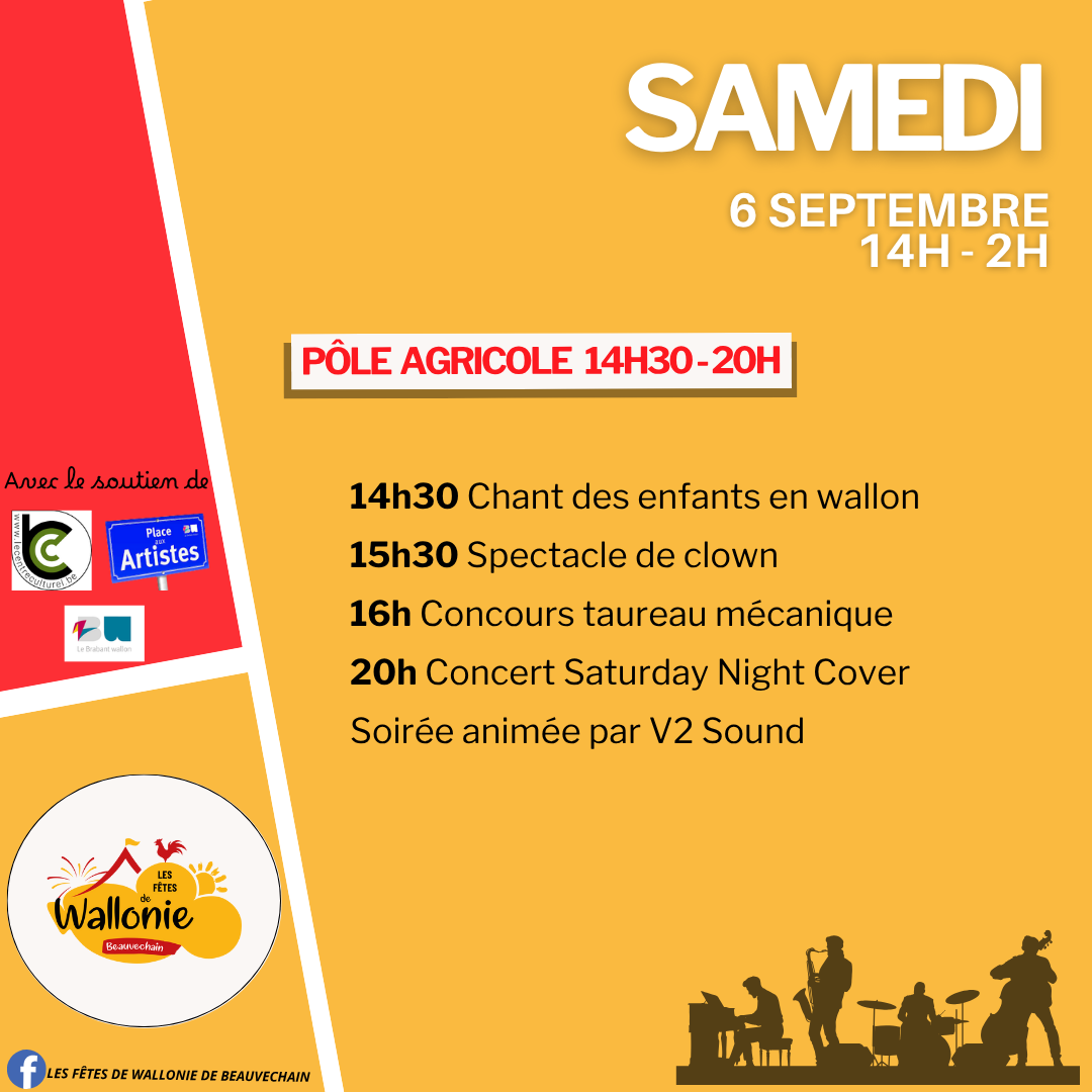 Samedi 6 Septembre 2025