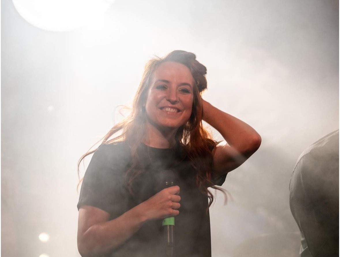 Performing with The Red Hot Chilli Pipers at The Reel Thing Ball Battersea Arts Centre, London October 2022