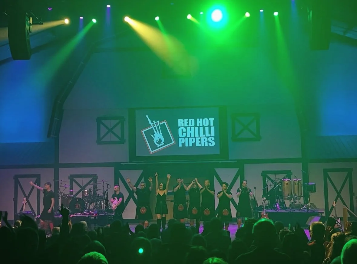 Amish Country Theatre with the Red Hot Chilli Pipers  Millersburg, Ohio  August 2025