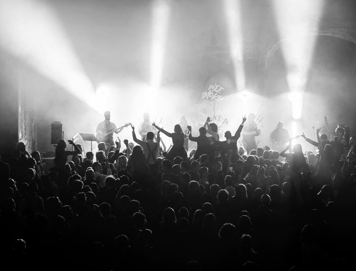 Performing with The Red Hot Chilli Pipers at The Reel Thing Ball Battersea Arts Centre, London October 2022