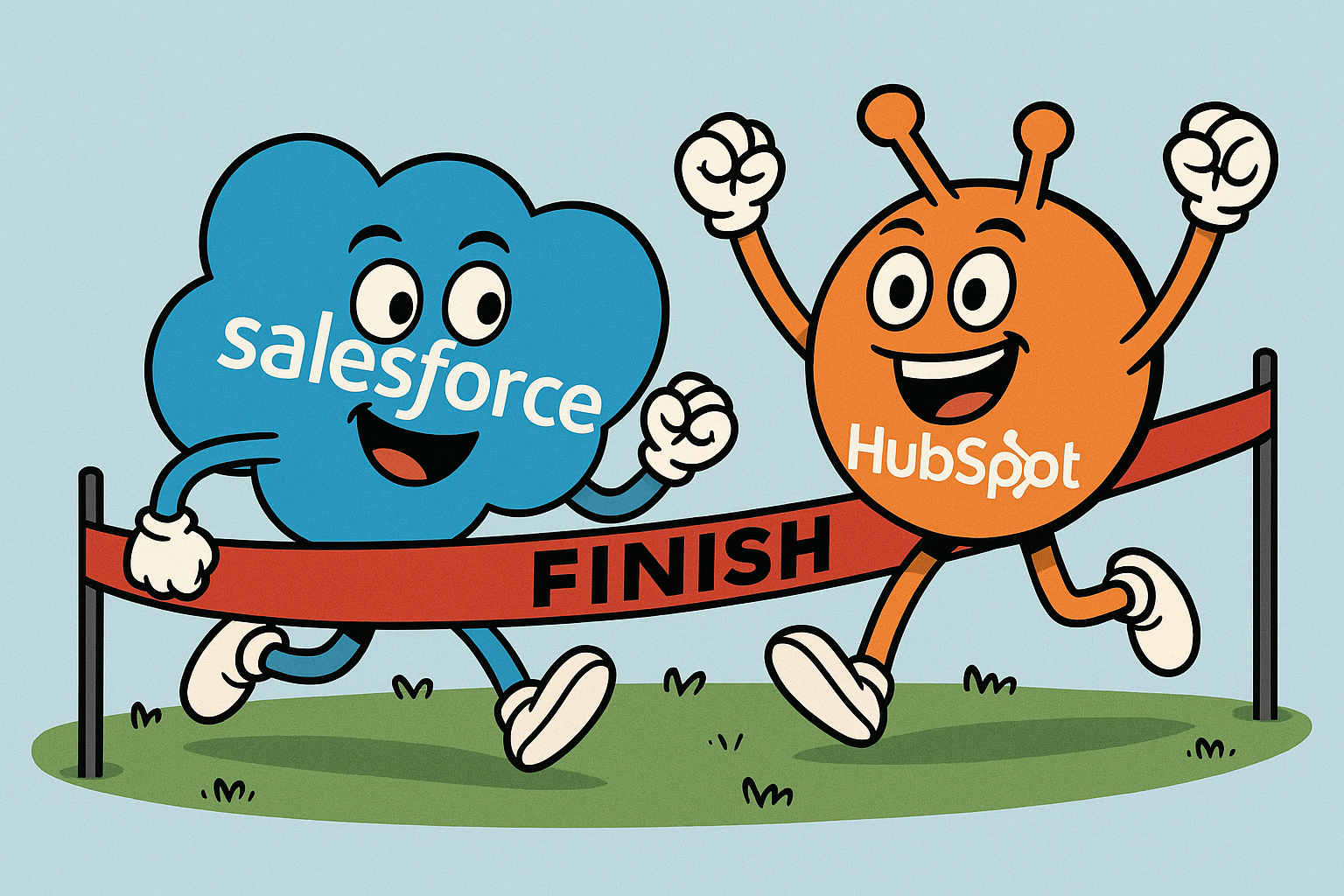 HubSpot vs Salesforce: Comparing the Best CRM Platforms for B2B Commercial Teams