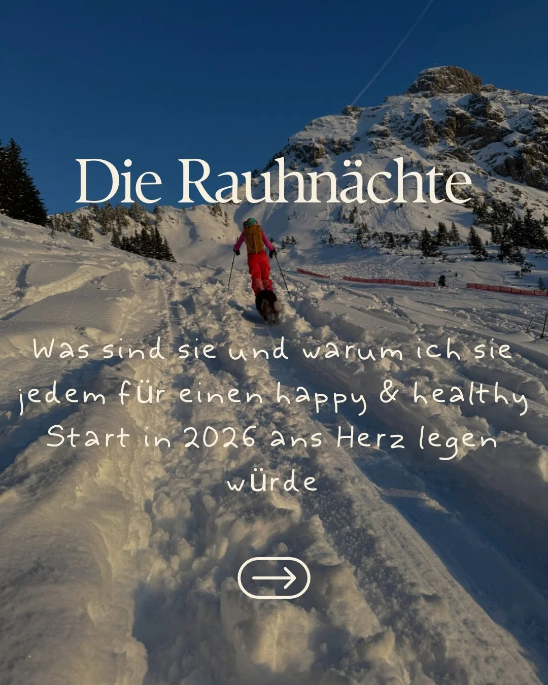 Ich liiiiebe die Rauhn&auml;chte und ihr seid eingeladen mitzumachen. ✨Zettel, Stift und jeden Tag vom 25.12-6.1 ca. 10 min Zeit. Dein Zukunfts-Ich freut sich schon - bist du dabei? Frohe Weihnachten und bis morgen 🫶🏻 #deingesundheitswerk #rauhnach