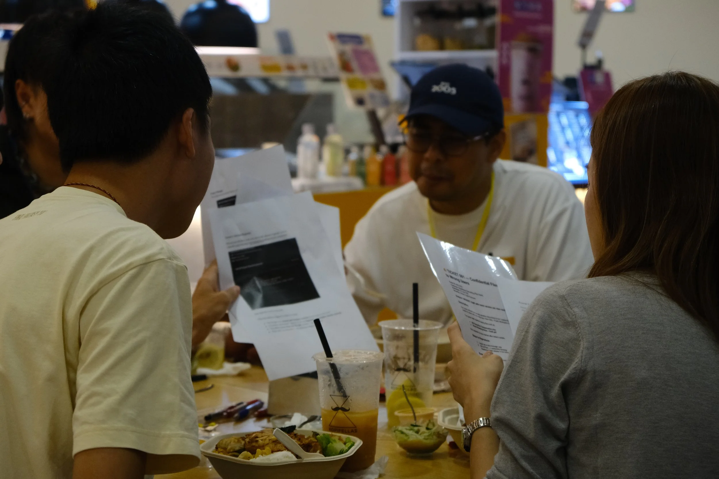 An Industry. A Mystery. A Table of Strangers.