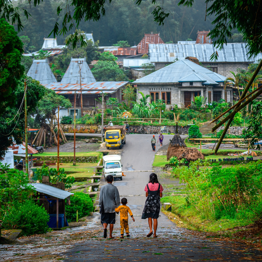 Traditional Indonesian village, offering an authentic glimpse into local communities and everyday life.